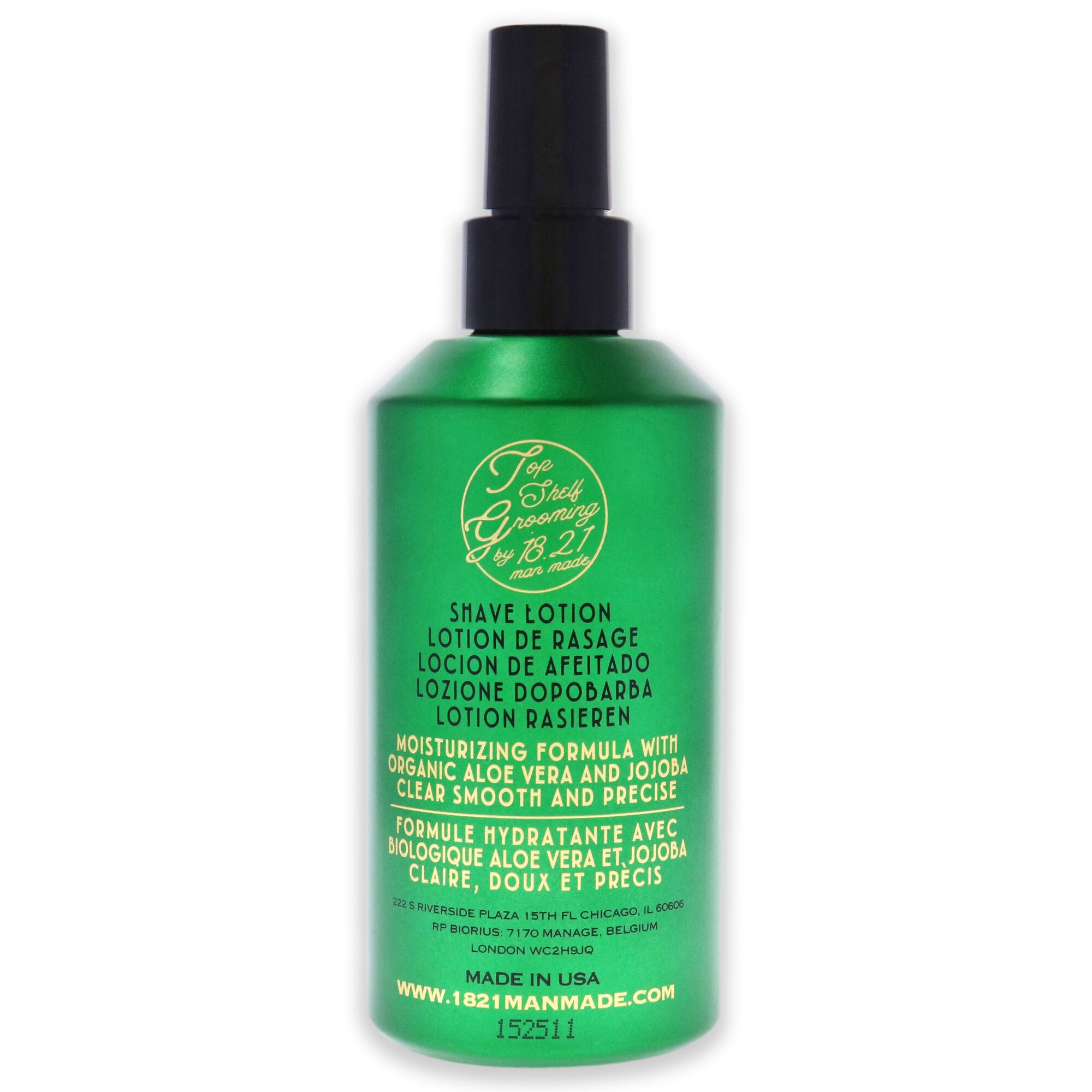 Glide Shave Lotion - Spiced Vanilla by 18.21 Man Made for Men - 6 oz Shave Lotion, See Description, alternate image number 1