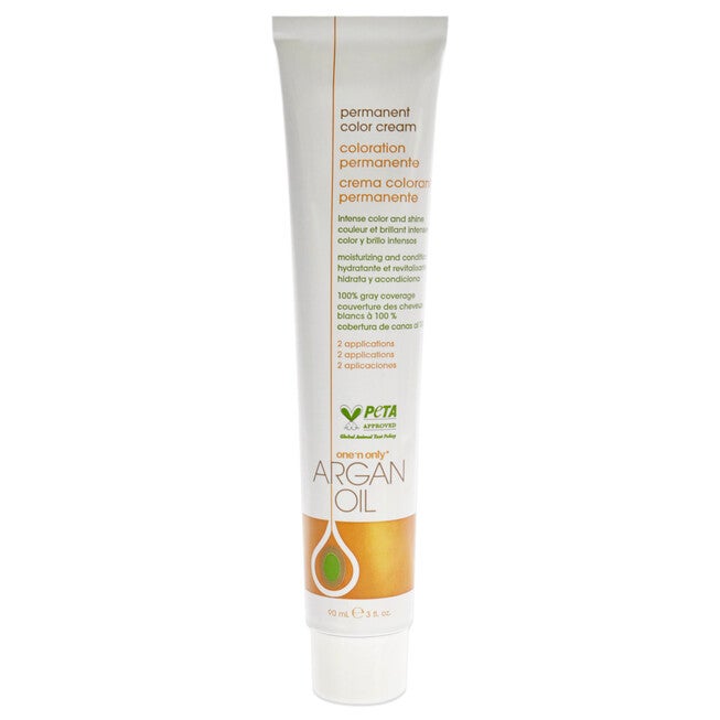 Argan Oil Permanent Color Cream - 2N Black by One n Only for Unisex - 3 oz Hair Color, See Description, alternate image number 4