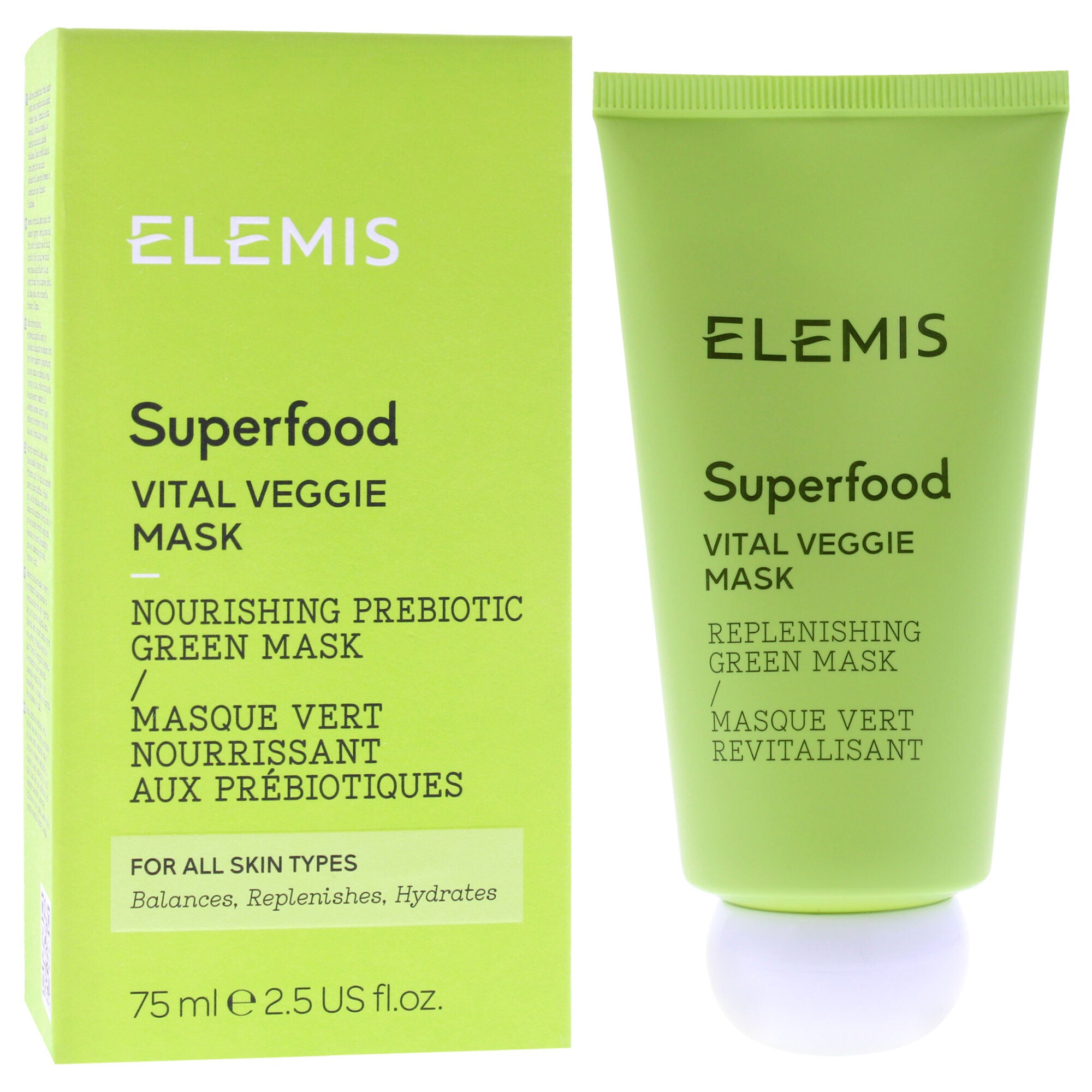 Superfood Vital Veggie Mask by Elemis for Unisex - 2.5 oz Mask, See Description, alternate image number 2