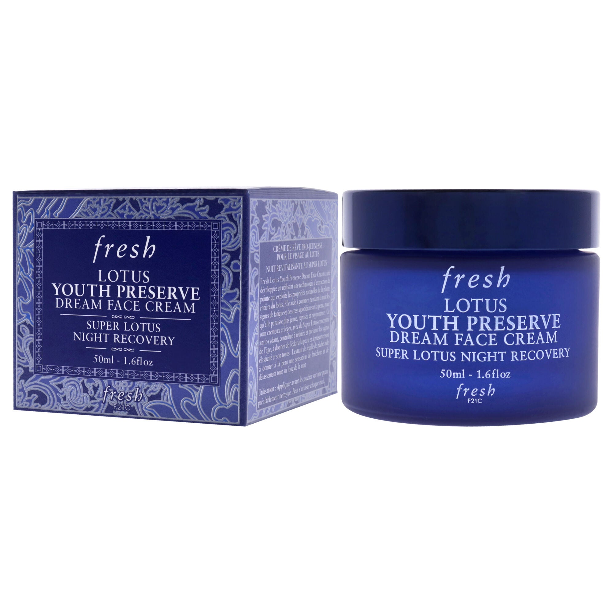 Lotus Anti-Aging Dream Night Moisturizer by Fresh for Women - 1.6 oz Moisturizer, , alternate image number 7