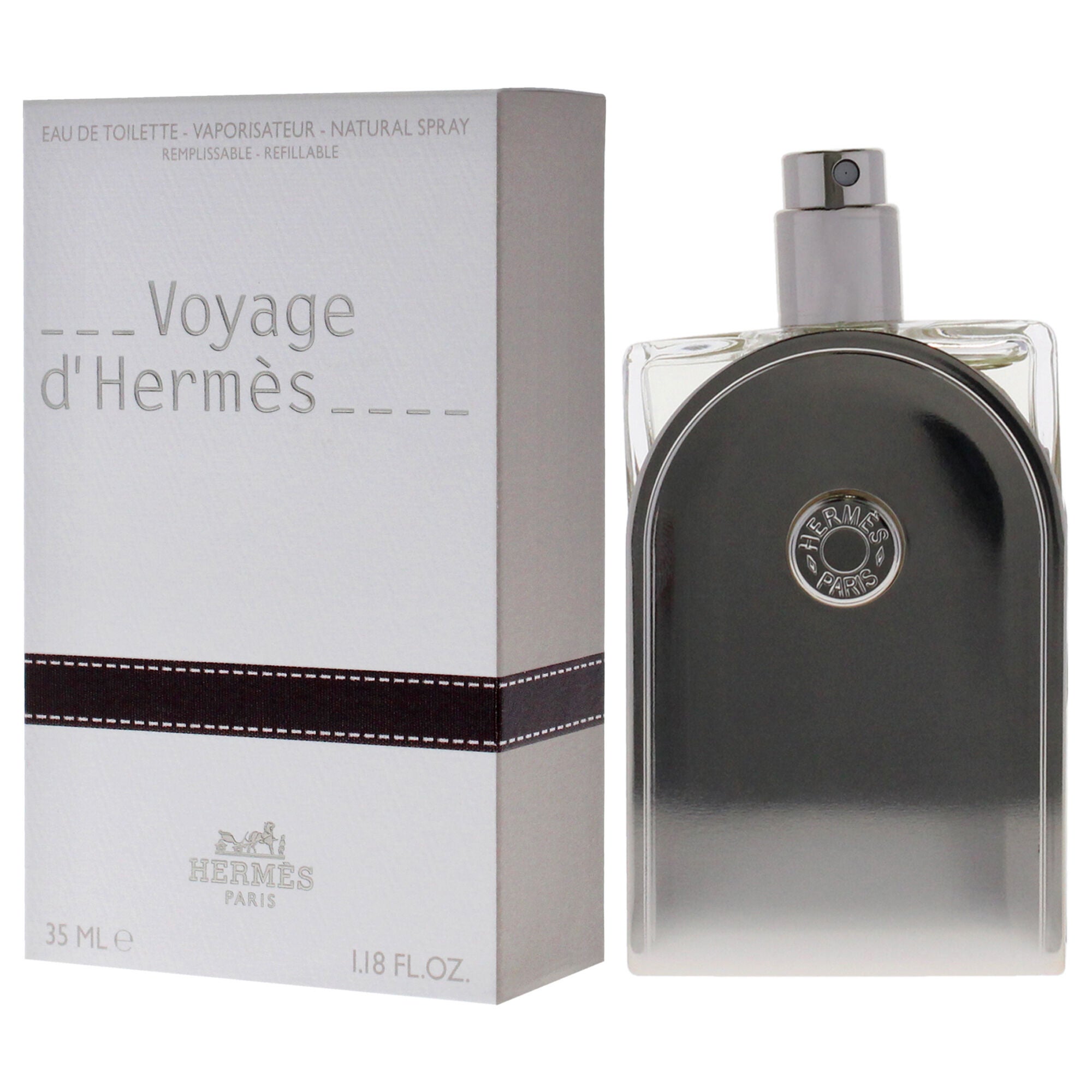 Voyage DHermes by Hermes for Unisex - 1.18 oz EDT Spray (Refillable), See Description, alternate image number 3