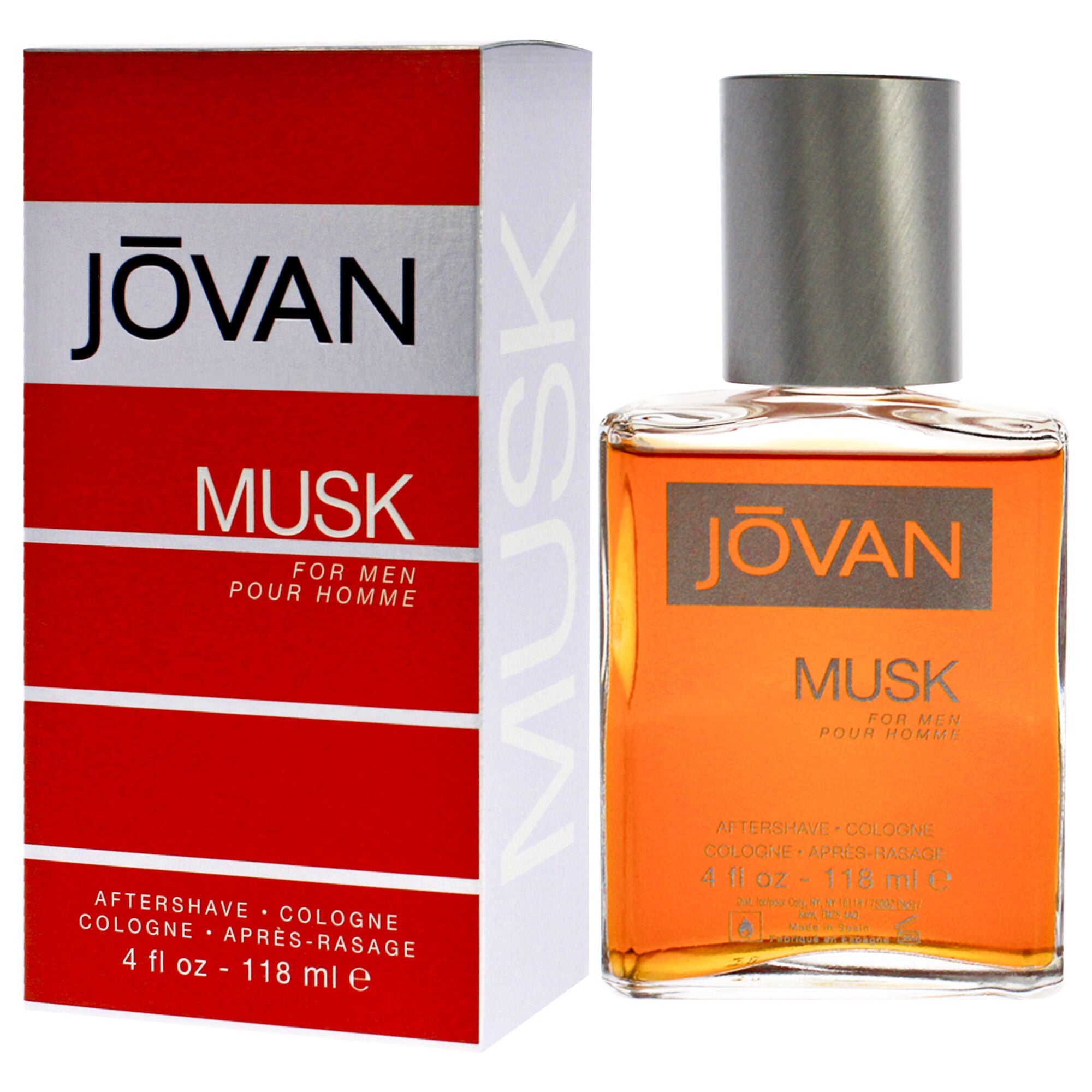 Jovan Musk by Jovan for Men - 4 oz After Shave Cologne, , alternate image number 7