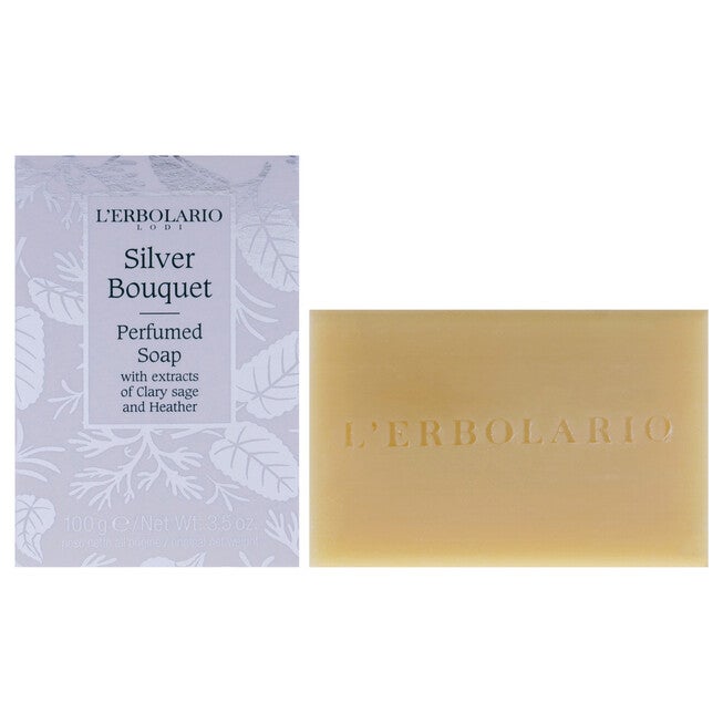 Perfumed Soap - Silver Bouquet by LErbolario for Unisex - 3.5 oz Soap, NA, hi-res image number null