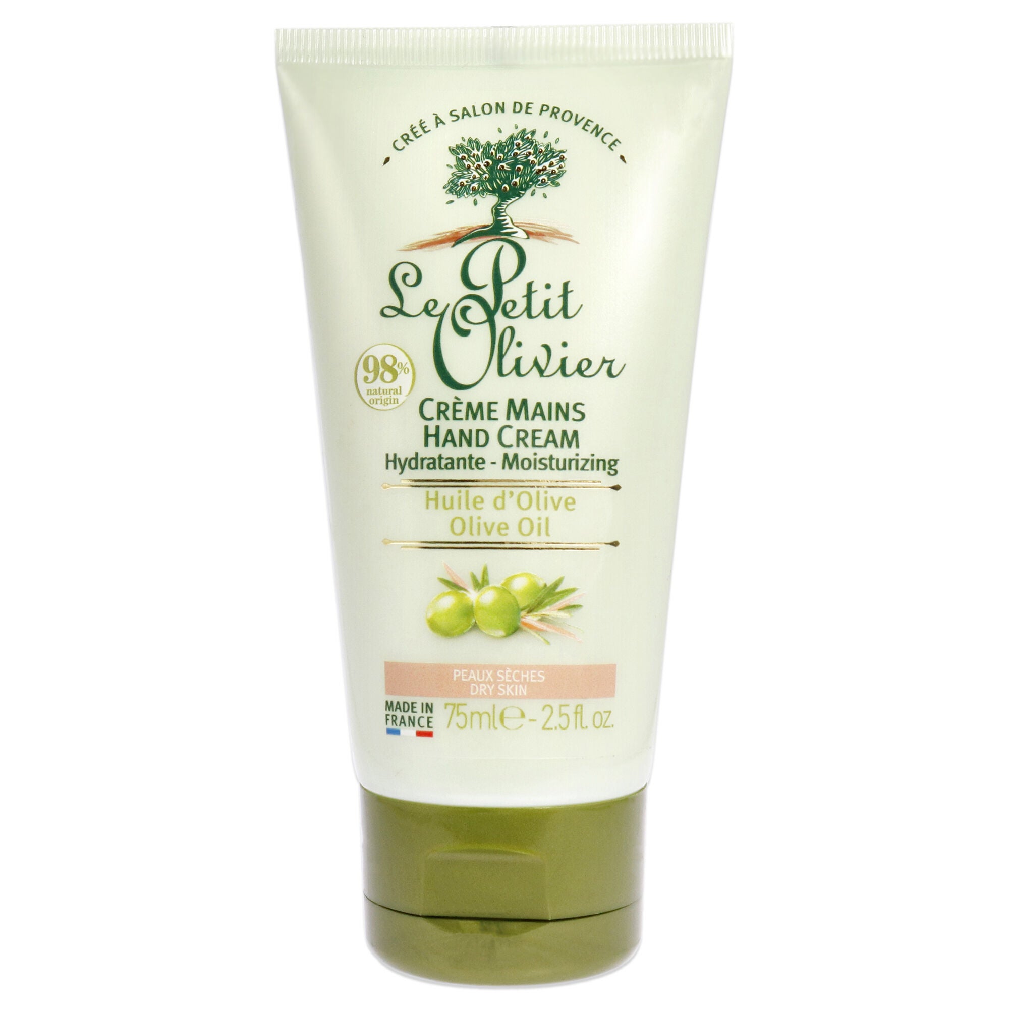 Moisturizing Hand Cream - Olive Oil by Le Petit Olivier for Women - 2.5 oz Cream, See Description, hi-res image number 0