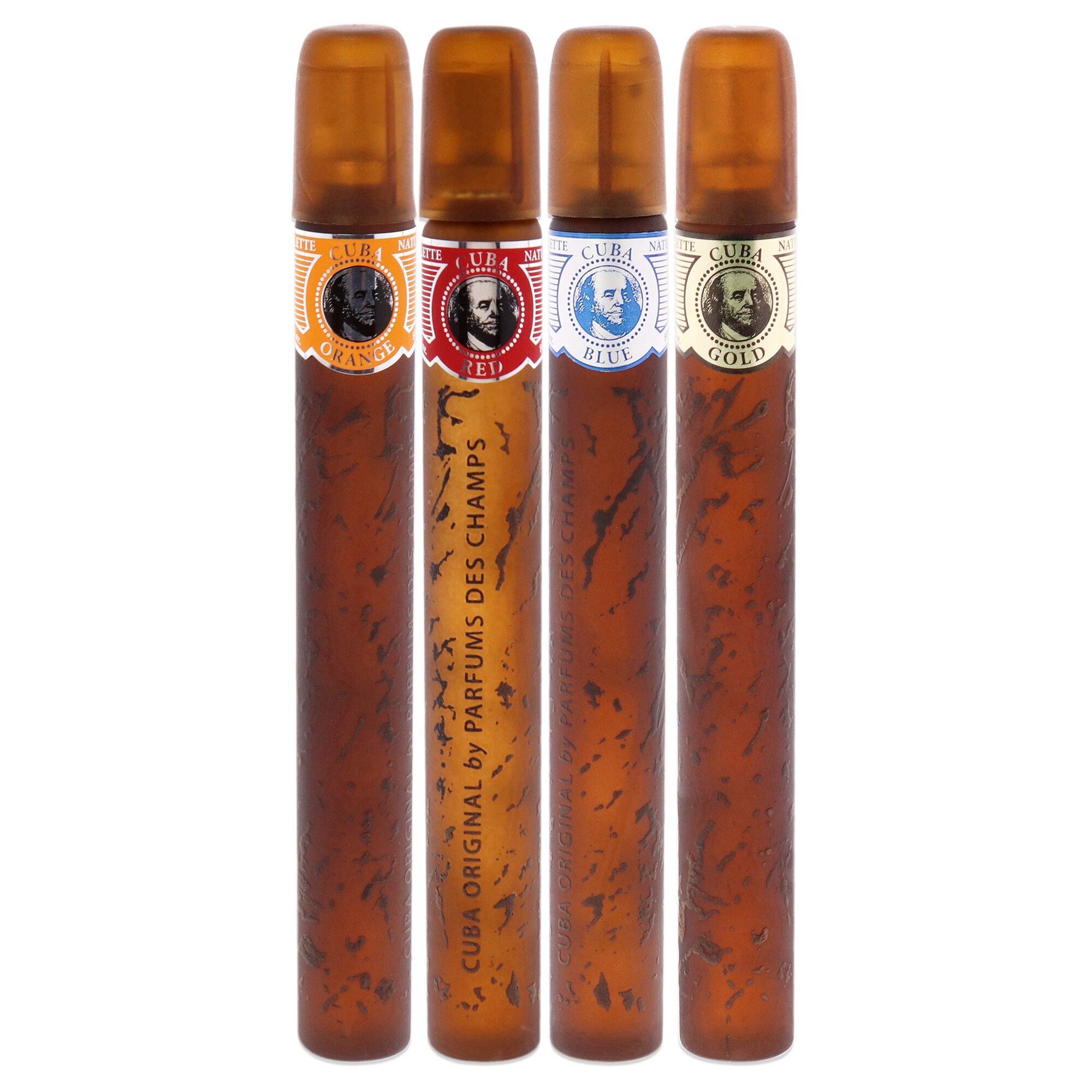 Cuba by Cuba for Men - 4 Pc Gift Set 1.17oz Cuba Gold, 1.17oz Cuba Blue, 1.17oz Cuba Red, 1.17oz Cuba Orange, , alternate image number 5