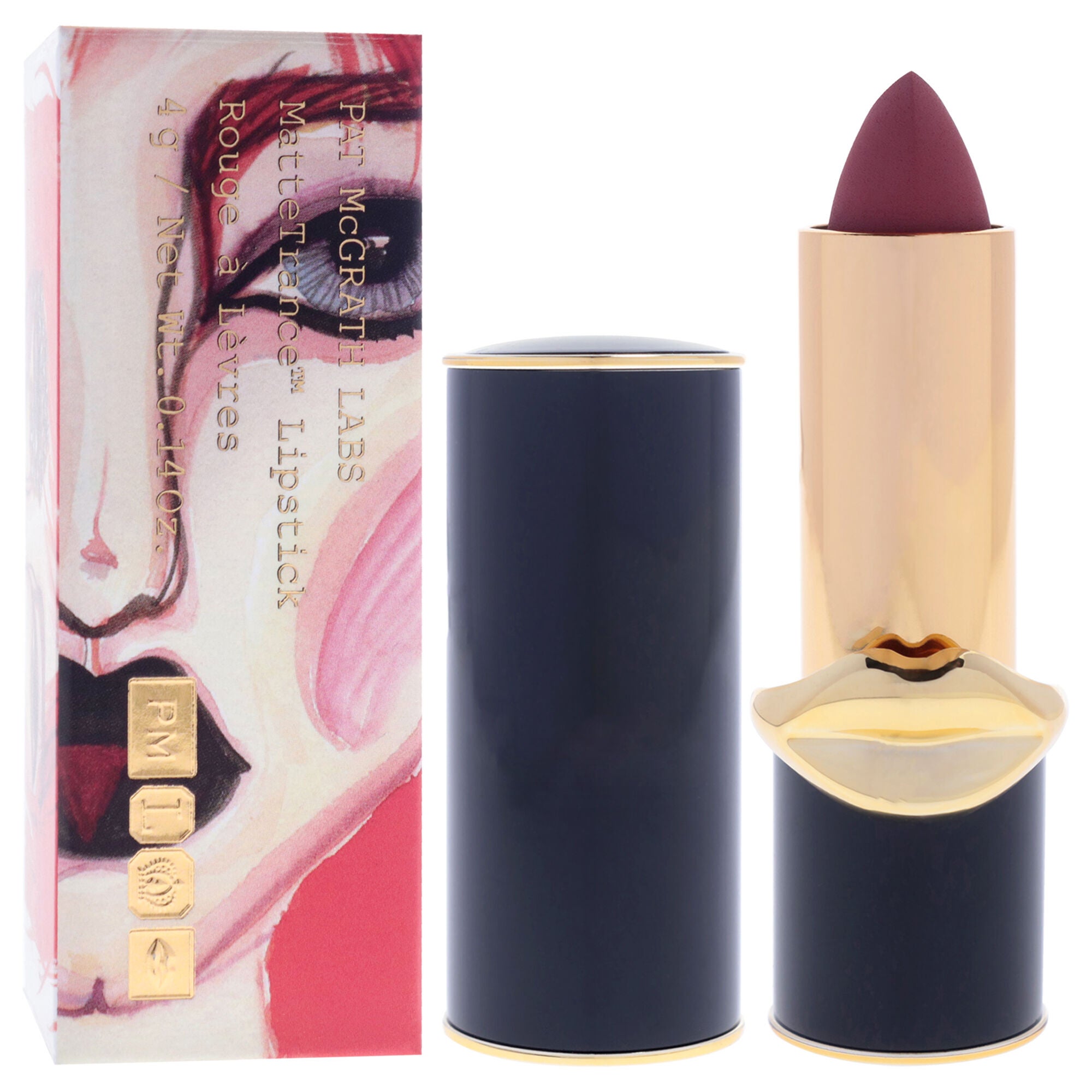 MatteTrance Lipstick - 040-5 Flesh by Pat Mcgrath Labs for Women - 0.14 oz Lipstick, Pink, alternate image number 2