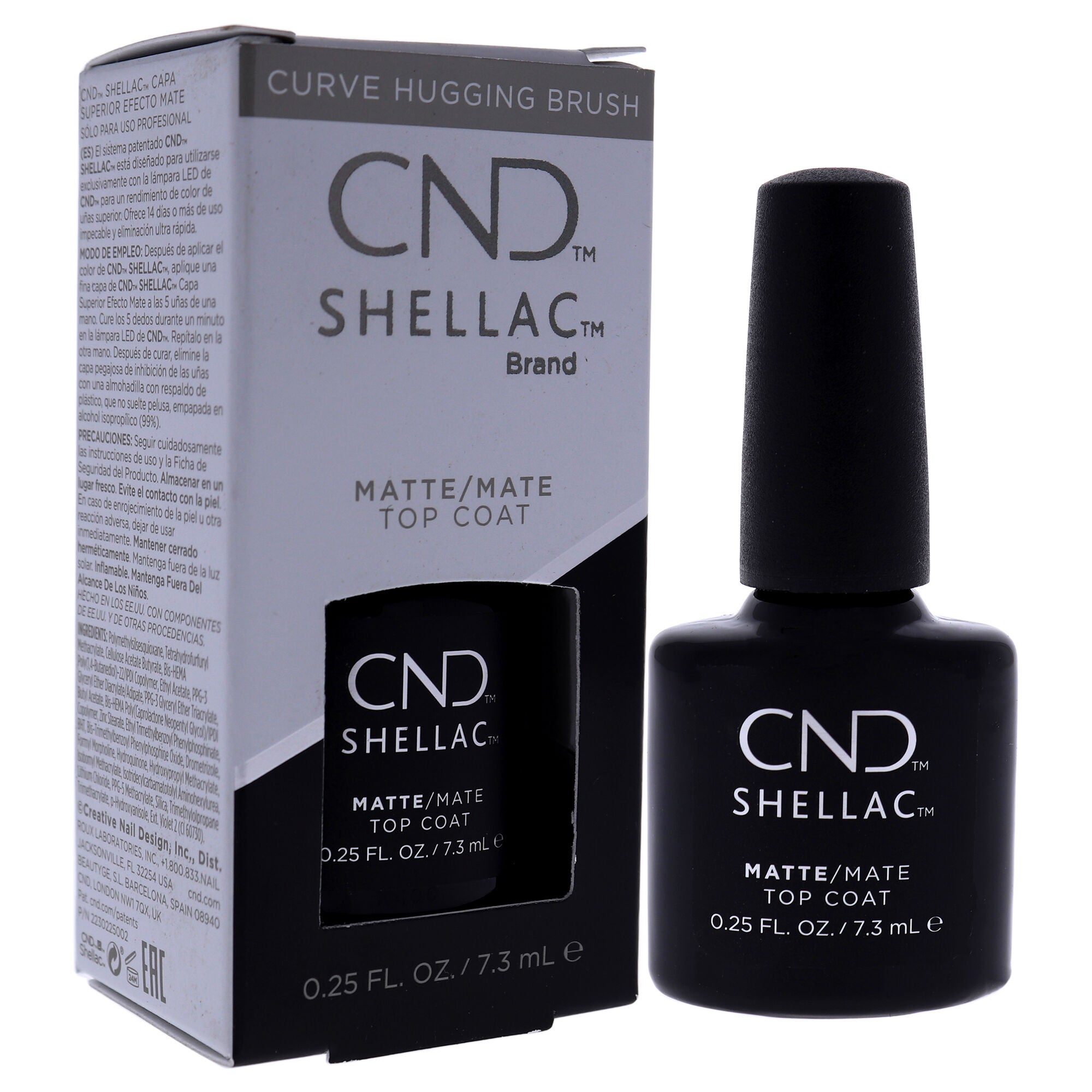Shellac Nail Color - Matte Top Coat by CND for Women - 0.25 oz Nail Polish, See Description, alternate image number 1