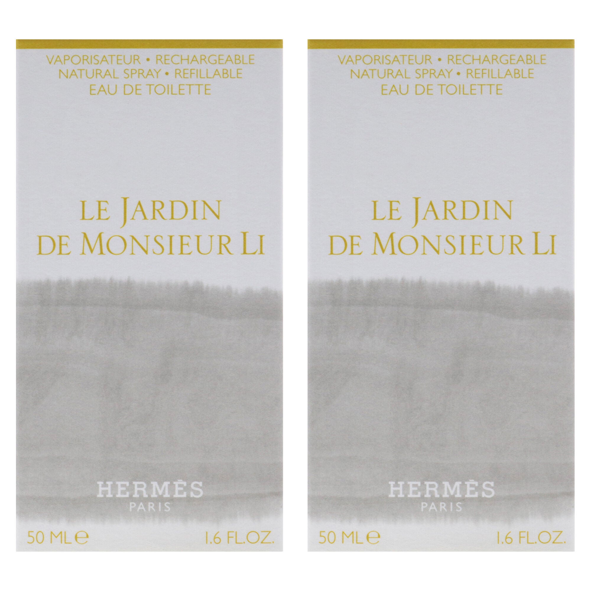 Le Jardin de Monsieur Li by Hermes for Women - 1.6 oz EDT Spray - Pack of 2, Clear, alternate image number 4