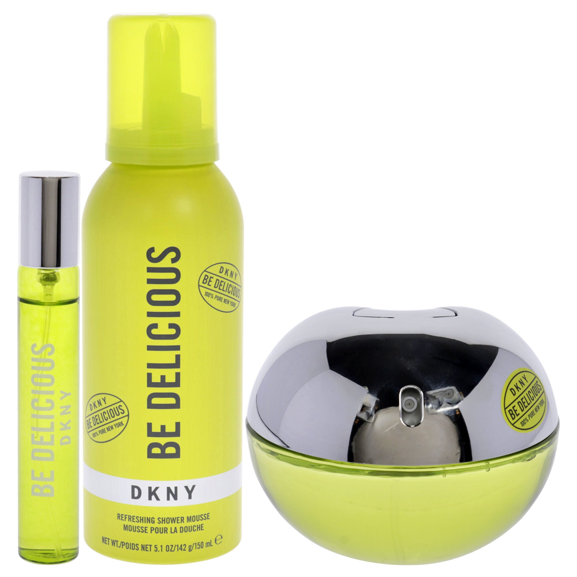 Be Delicious by Donna Karan for Women - 3 Pc Gift Set 3.4oz EDP Spray, 0.5oz EDP Spray, 5.1oz Shower Mousse, , alternate image number 5
