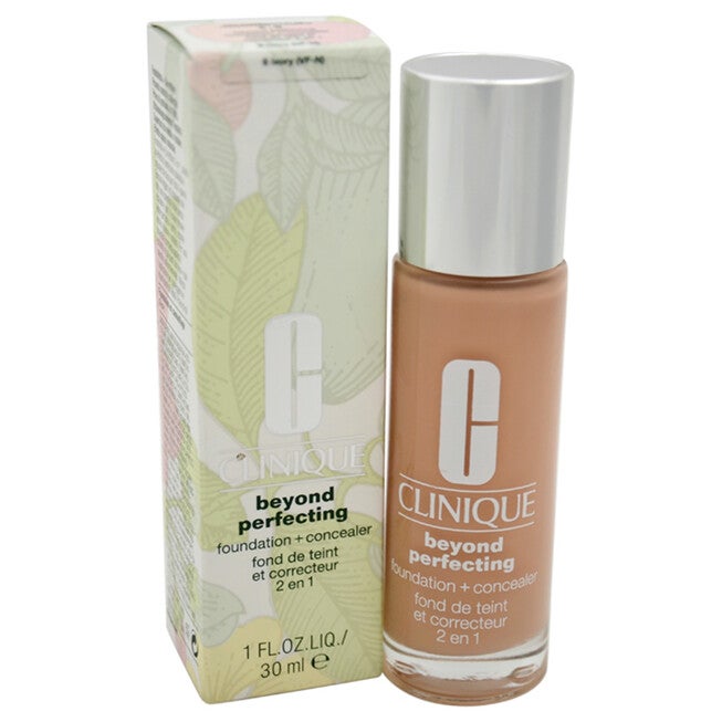 Beyond Perfecting Foundation Plus Concealer - 6 Ivory VF-N by Clinique for Women - 1 oz Makeup, NA, hi-res image number null