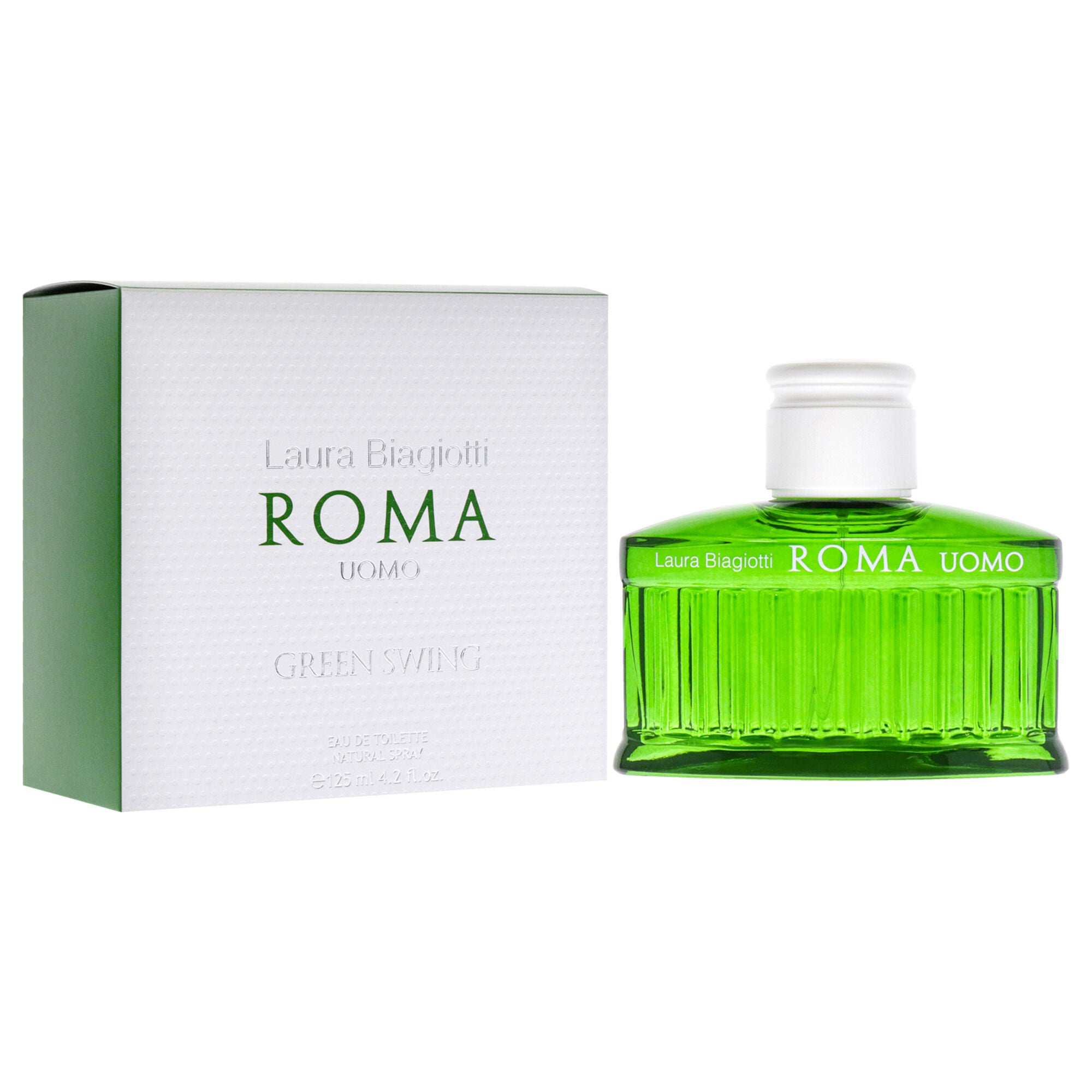 Roma Uomo Green Swing by Laura Biagiotti for Men - 4.2 oz EDT Spray, See Description, alternate image number 1