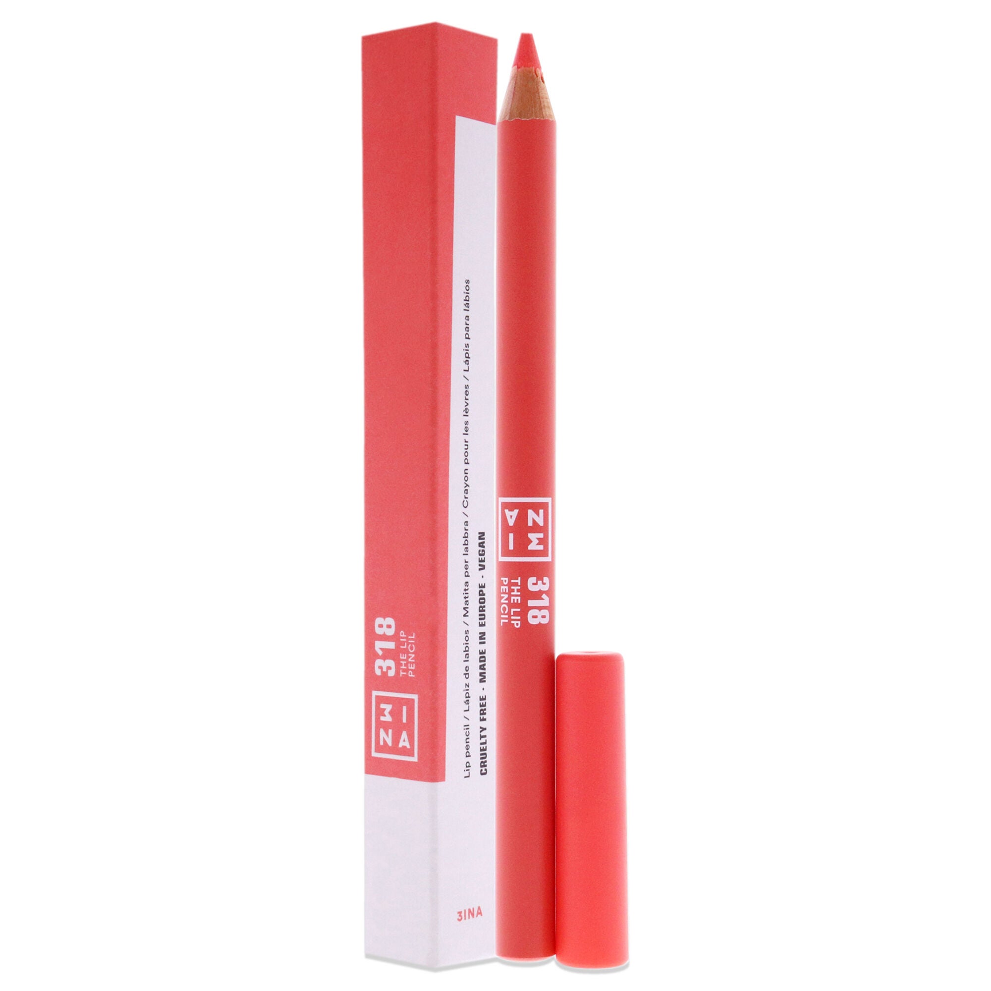 The Lip Pencil - 318 by 3INA for Women - 0.04 oz Lip Pencil, , alternate image number 7