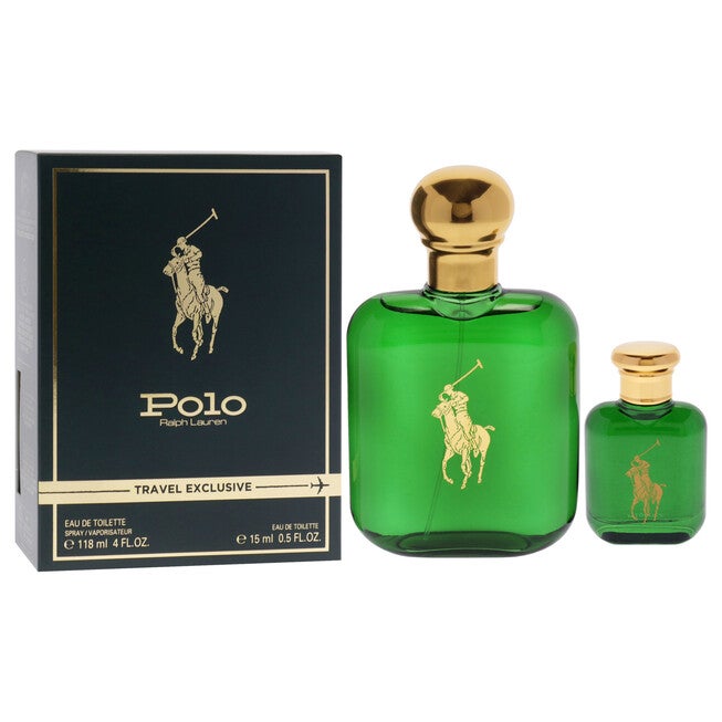 Polo Green by Ralph Lauren for Men - 2 Pc Gift Set 4oz EDT Spray, 0.5oz EDT spray, NA, alternate image number null