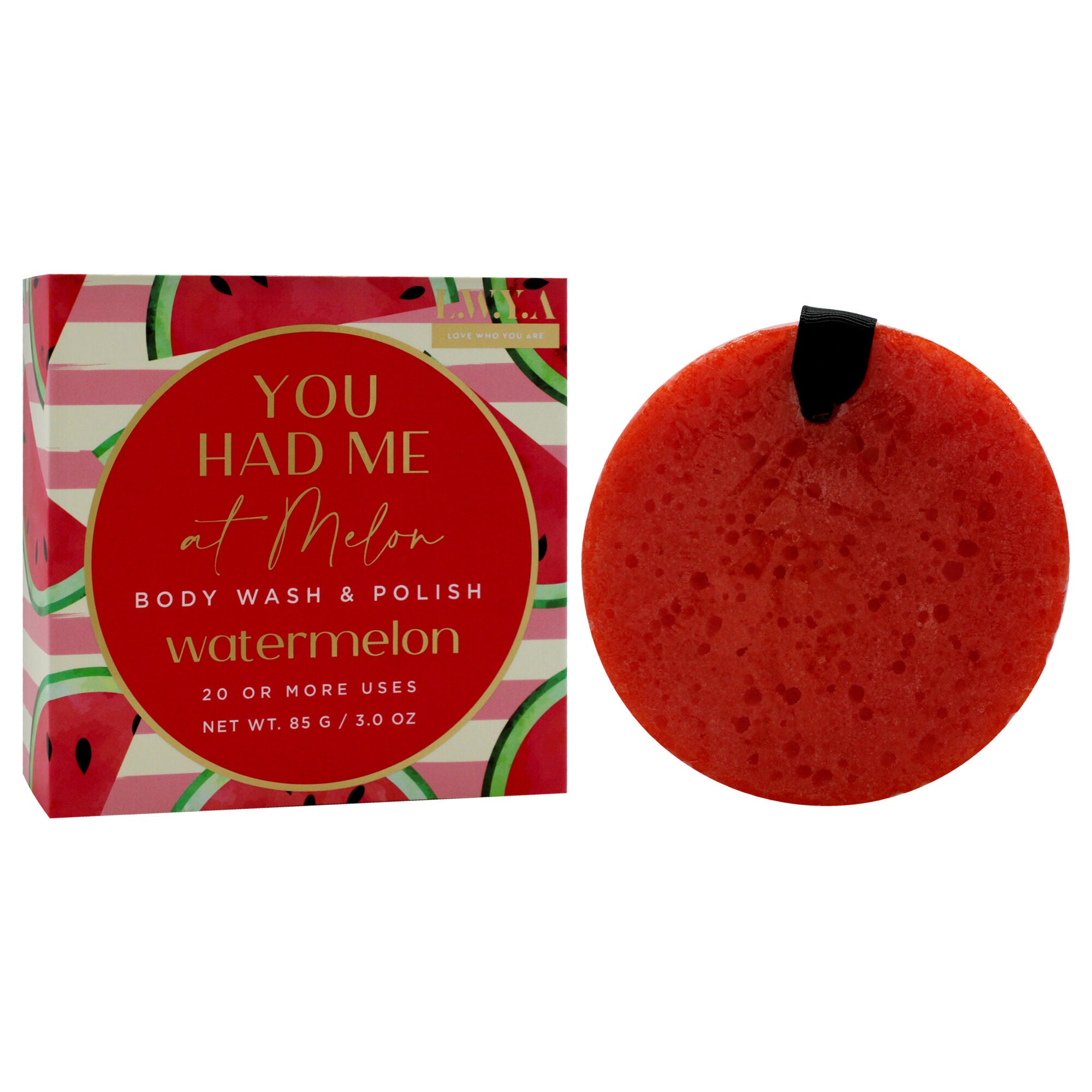 Body Wash and Polish - Watermelon by LWYA for Women - 3 oz Body Wash, See Description, alternate image number 1
