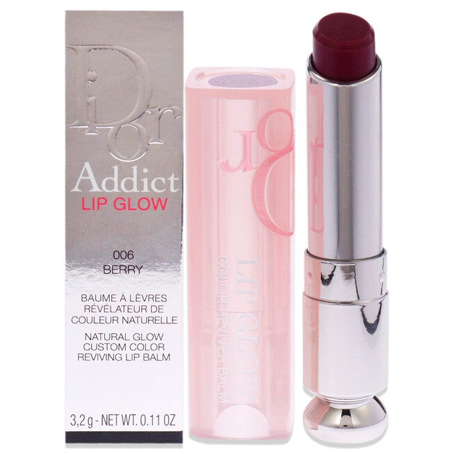 Dior Addict Lip Glow - 006 Berry by Christian Dior for Women - 0.11 oz Lip Balm, NA, hi-res image number null