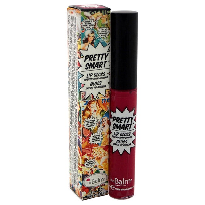 Pretty Smart Lip Gloss - Pow! by the Balm for Women - 0.219 oz Lip Gloss, , alternate image number null