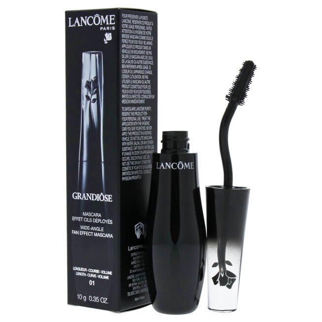 Grandiose Wide-Angle Fan Effect Mascara - 01 Noir Mirifique by Lancome for Women - 0.35 oz Mascara, , alternate image number null