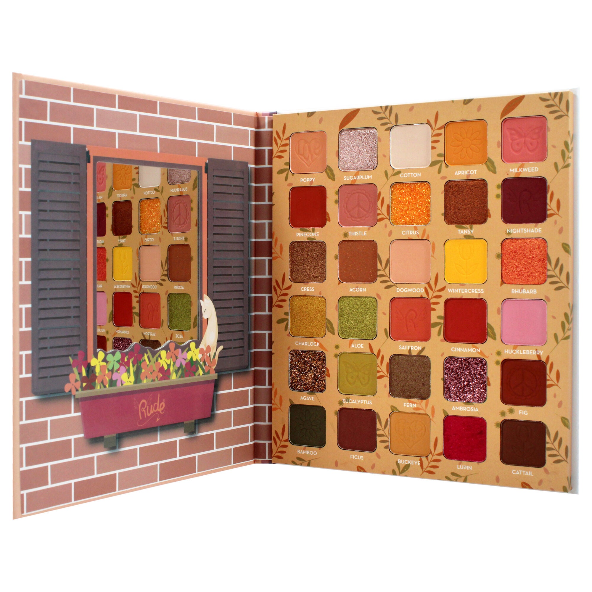 Flower Child 30 Pressed Pigment and Shadows - Potpourri by Rude Cosmetics for Women - 1.058 oz Eye Shadow, , alternate image number 5