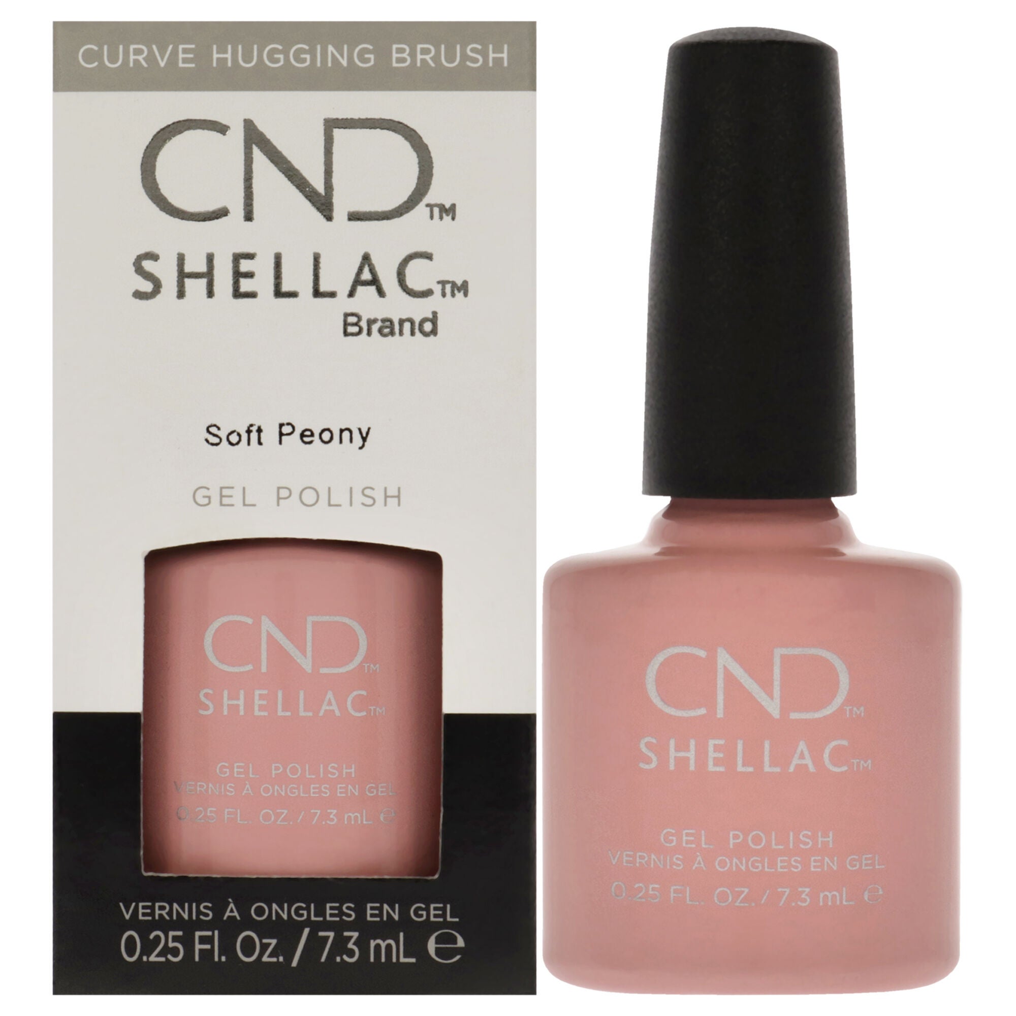 Shellac Nail Color - Soft Peony by CND for Women - 0.25 oz Nail Polish, See Description, hi-res image number 0