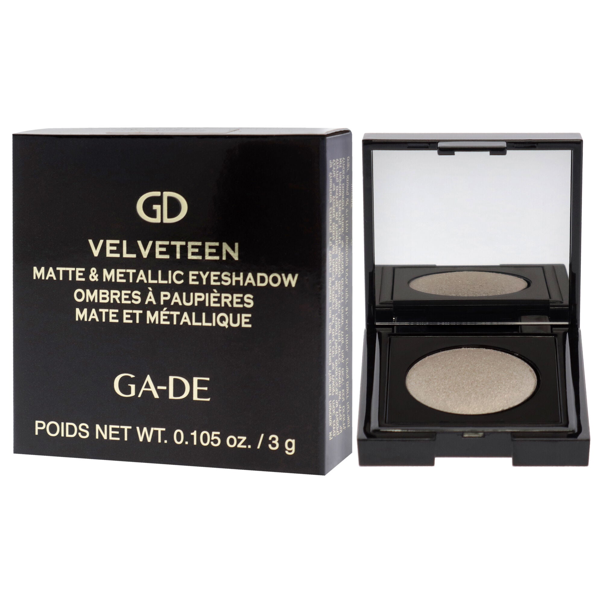 Velveteen Matte and Metallic Eyeshadow - 126 Diamonds by GA-DE for Women - 0.105 oz Eye Shadow, , alternate image number 7