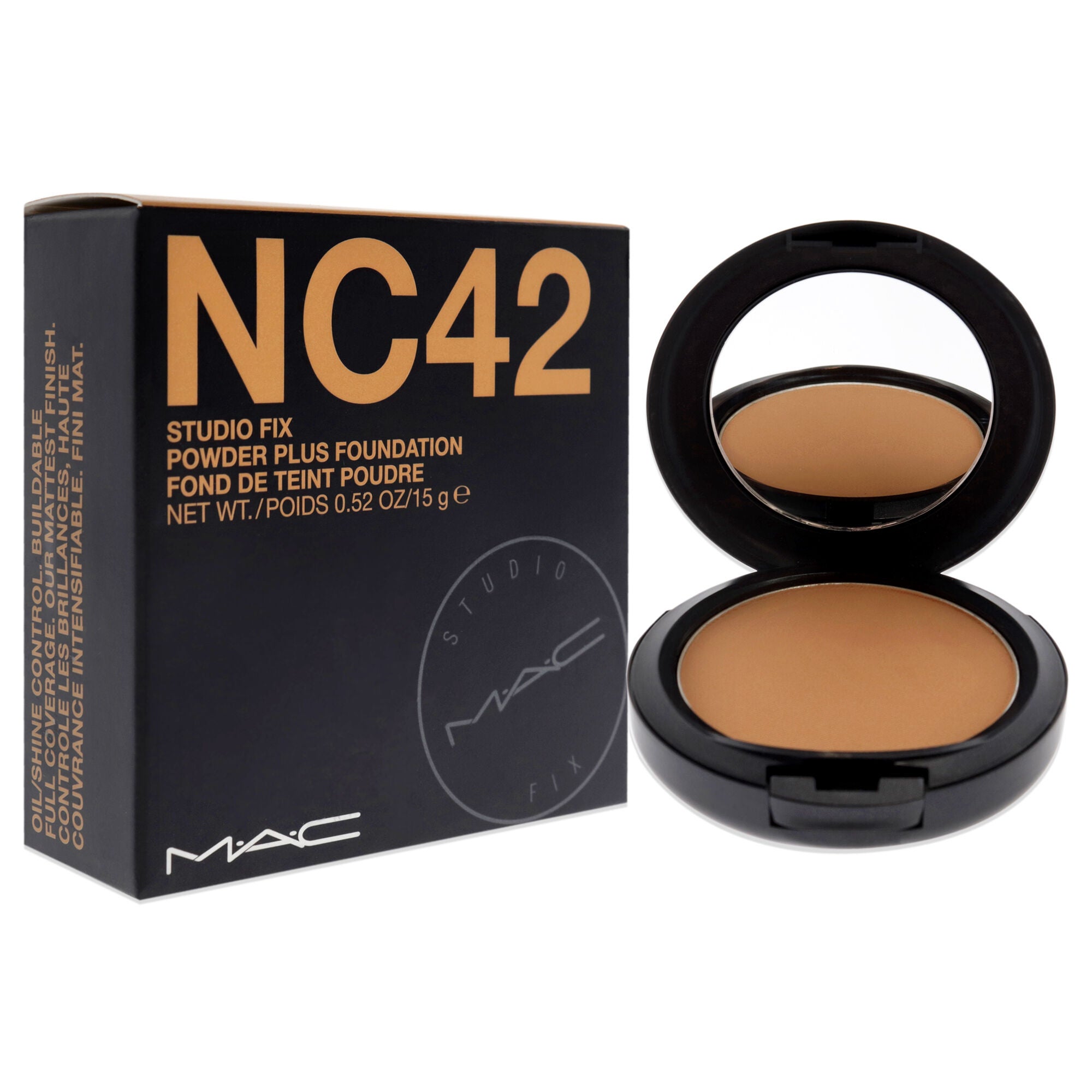 Studio Fix Powder Plus Foundation - NC42 by MAC for Women - 0.52 oz Foundation, , alternate image number 7