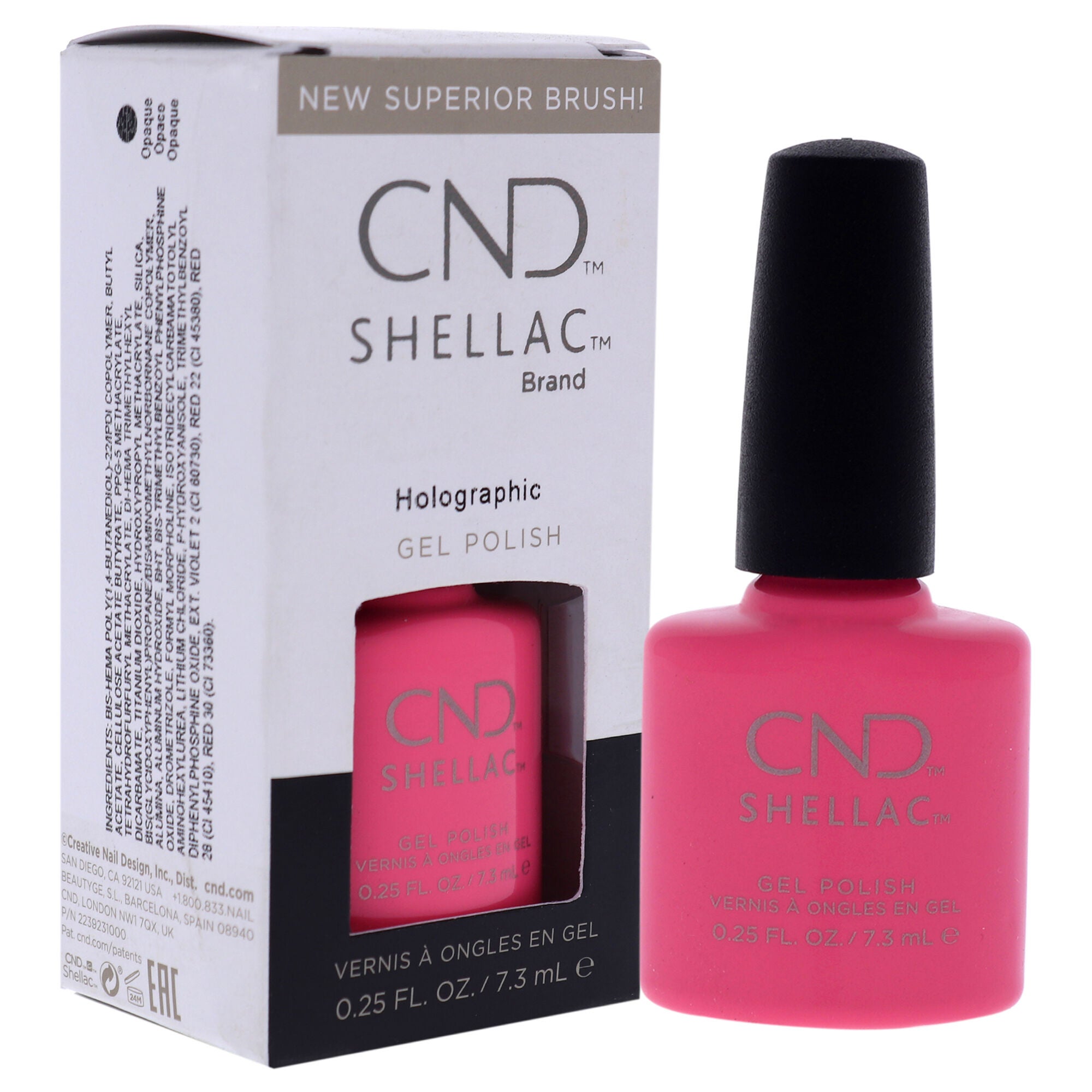 Shellac Nail Color - Holographic by CND for Women - 0.25 oz Nail Polish, See Description, alternate image number 2