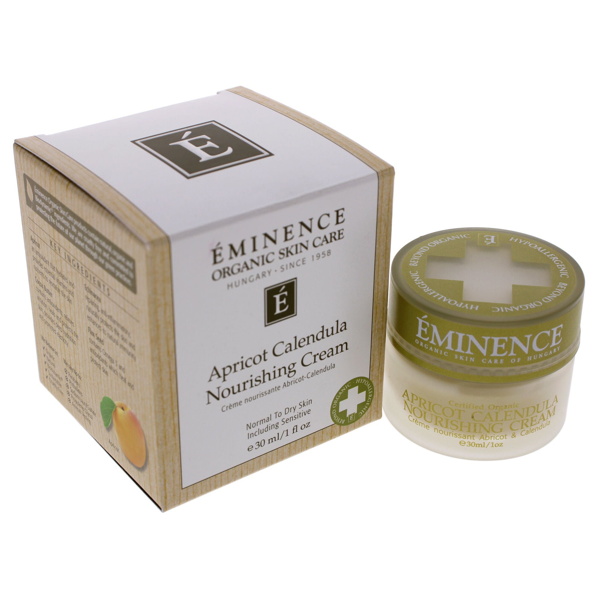 Apricot Calendula Nourishing Cream by Eminence for Unisex - 1 oz Cream, , alternate image number 8