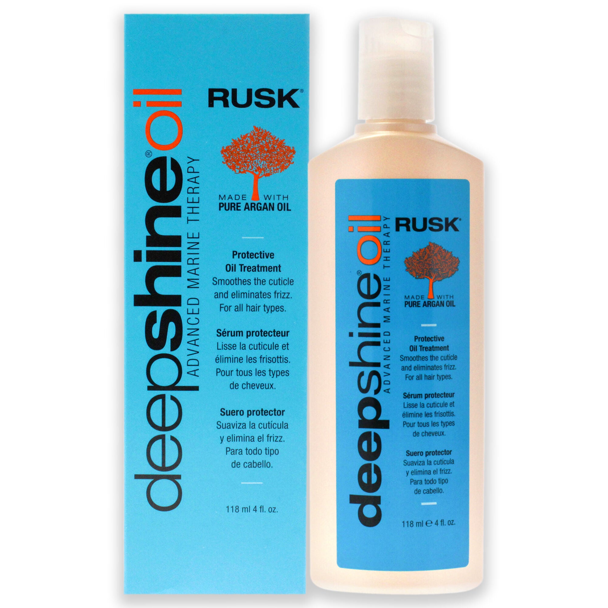 Deepshine Protective Oil Treatment by Rusk for Unisex - 4 oz Treatment, , alternate image number 5