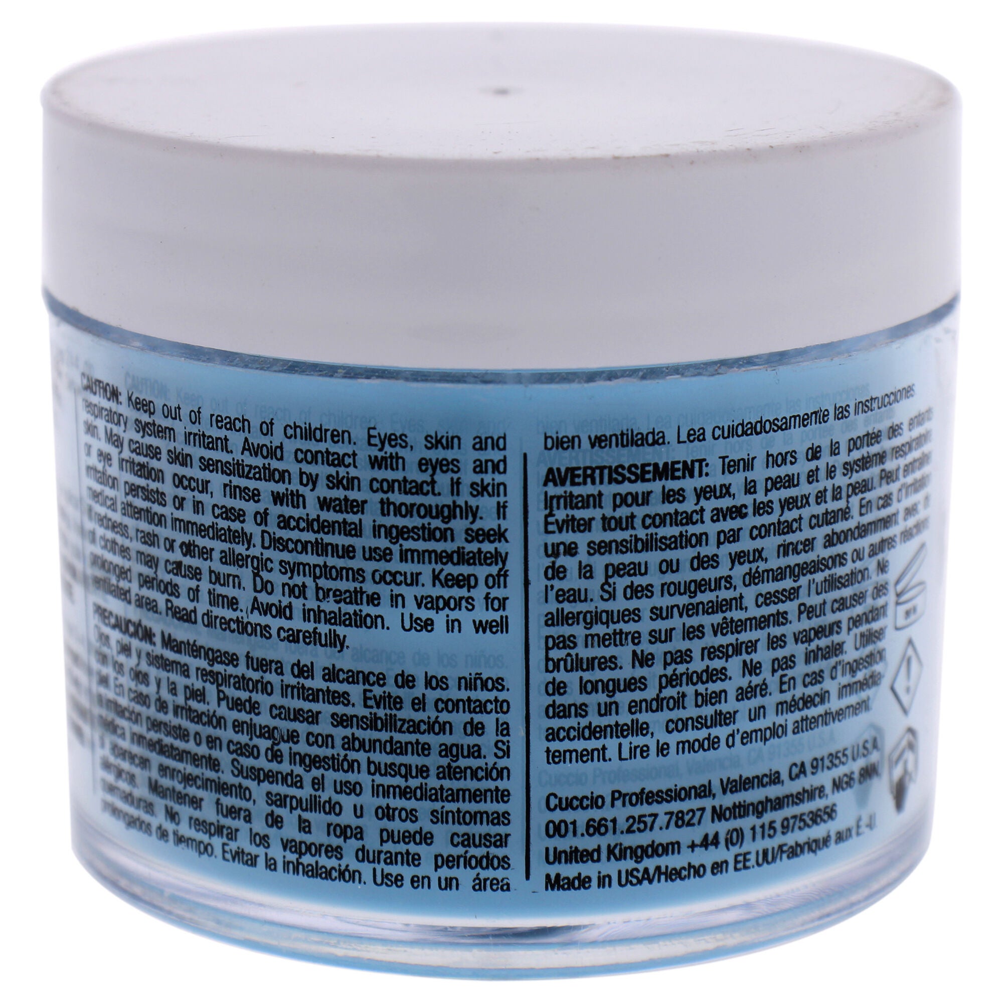 Pro Powder Polish Nail Colour Dip System - Live Your Dreams by Cuccio Colour for Women - 1.6 oz Nail Powder, See Description, alternate image number 1