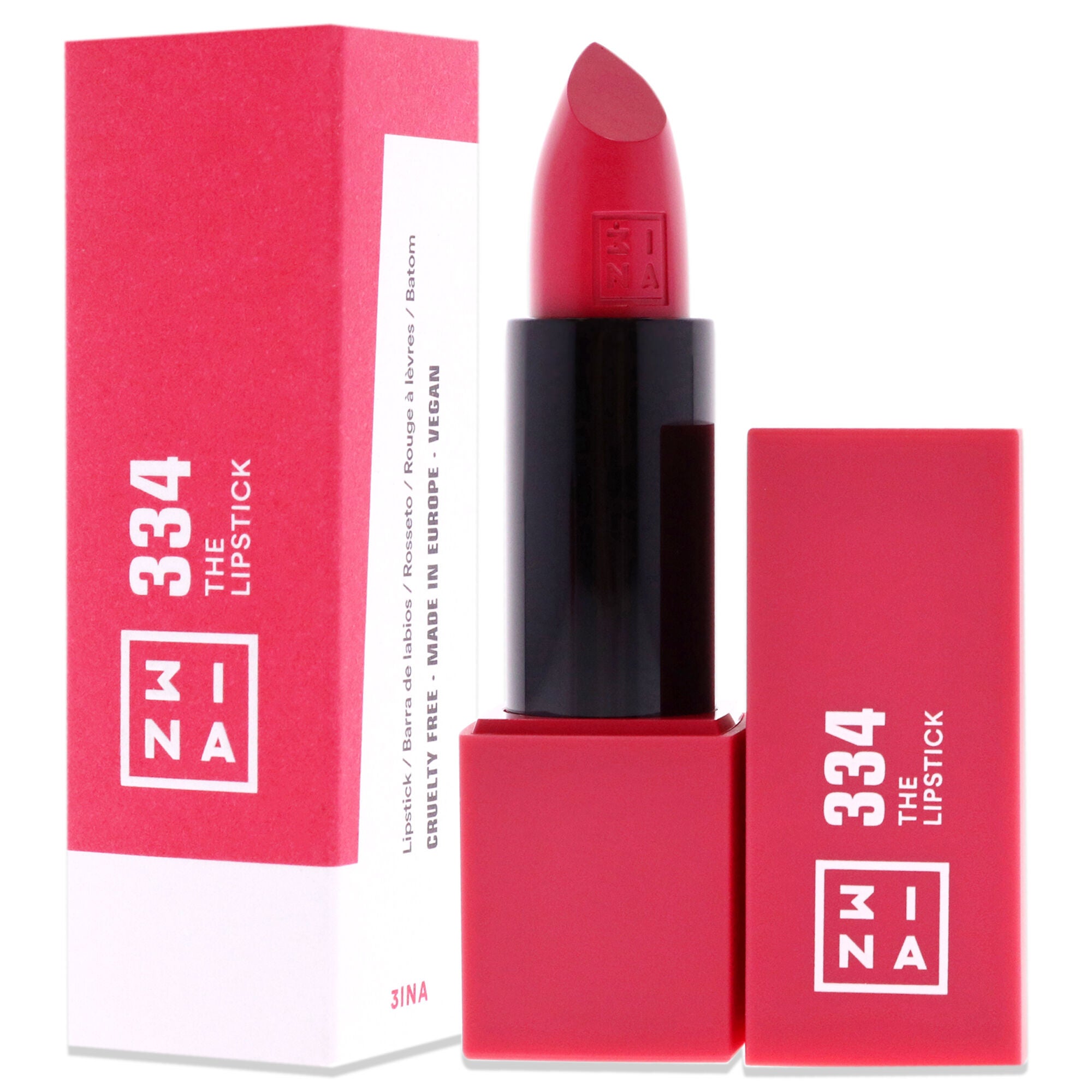 The Lipstick - 334 Watermelon by 3INA for Women - 0.16 oz Lipstick, See Description, alternate image number 3