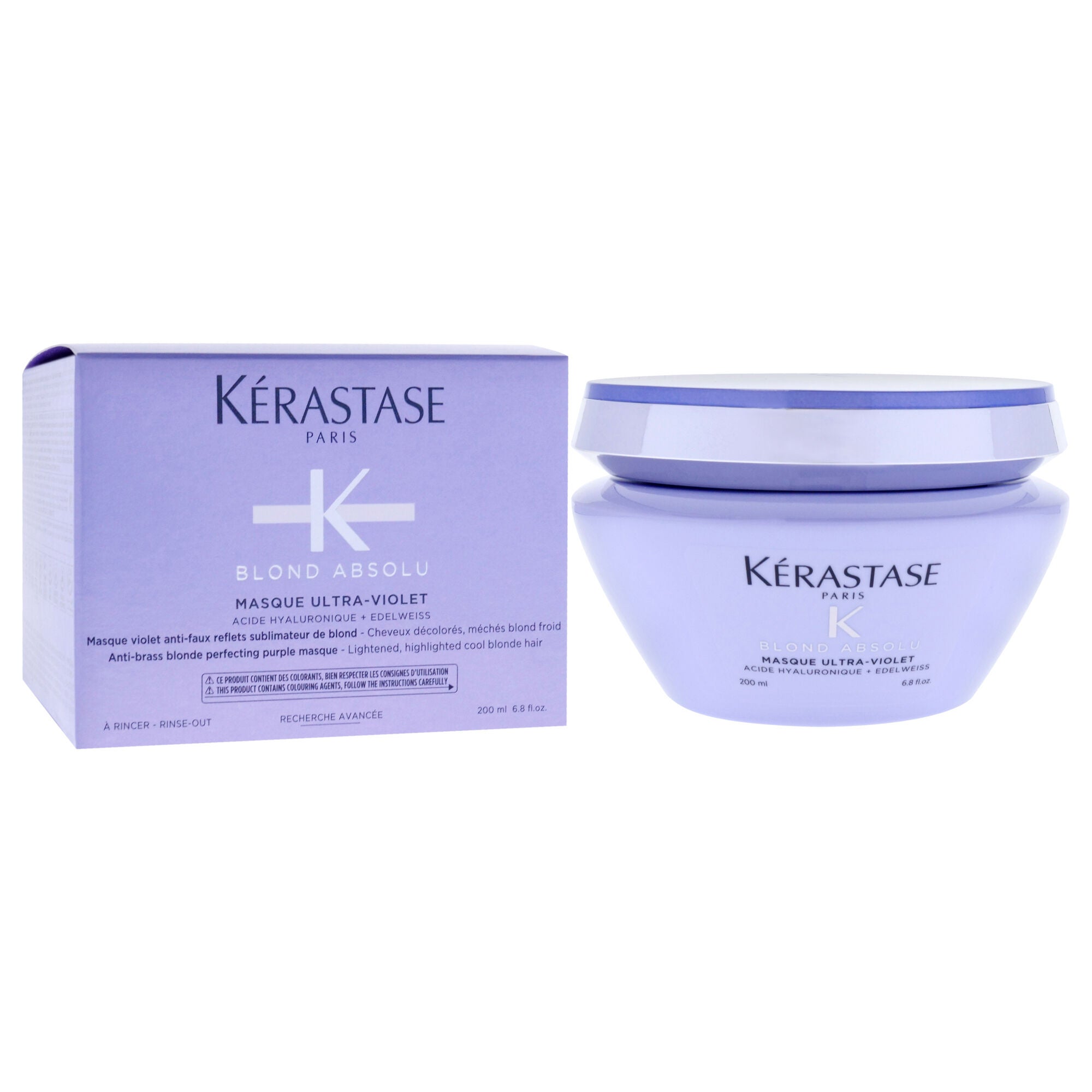 Blonde Absolu Ultra Violet Masque by Kerastase for Unisex - 6.8 oz Masque, See Description, alternate image number 1
