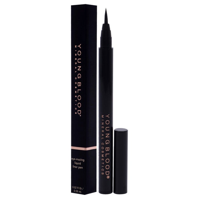 Eye-Mazing Liquid Liner Pen - Noir by Youngblood for Women - 0.02 oz Eyeliner, NA, alternate image number null