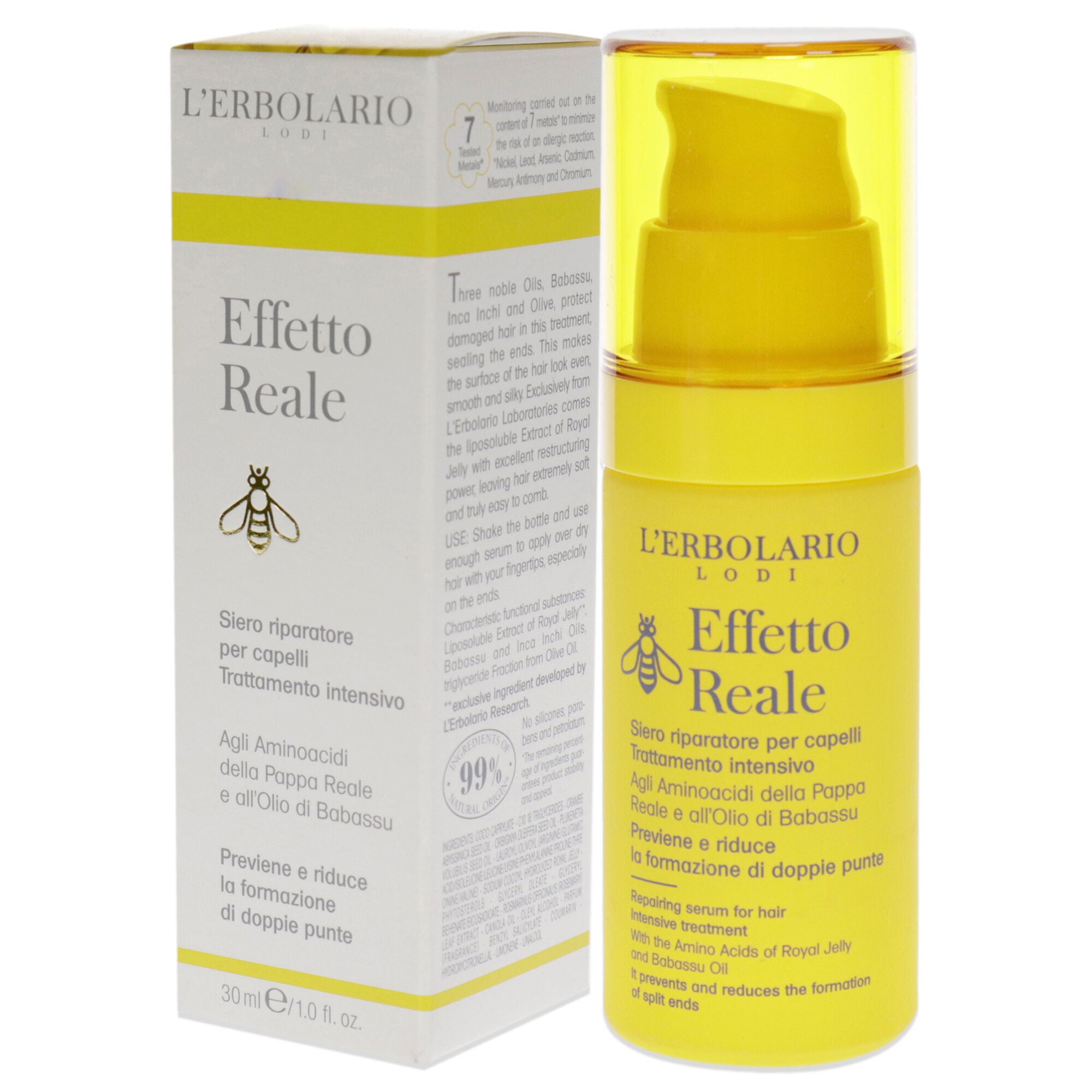 Effetto Reale Repair Serum by LErbolario for Unisex - 1 oz Serum, See Description, alternate image number 2
