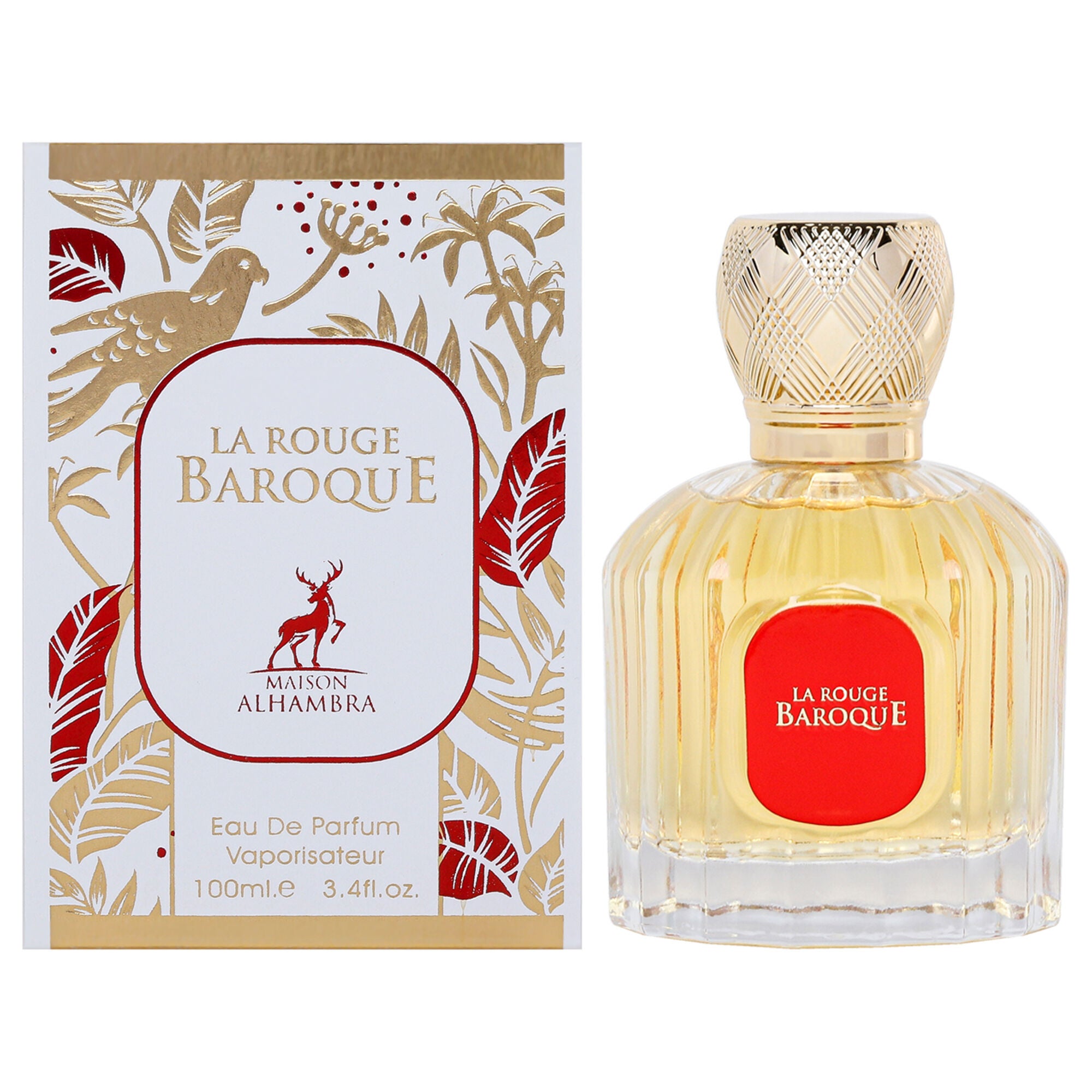 La Rouge Baroque by Maison Alhambra for Unisex - 3.4 oz EDP Spray, See Description, hi-res image number 0