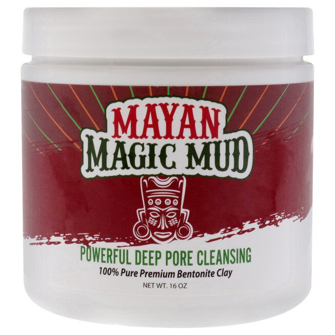 Powerful Deep Pore Cleansing Bentonite Clay by Mayan Magic Mud for Unisex - 16 oz Cleanser, NA, hi-res image number null