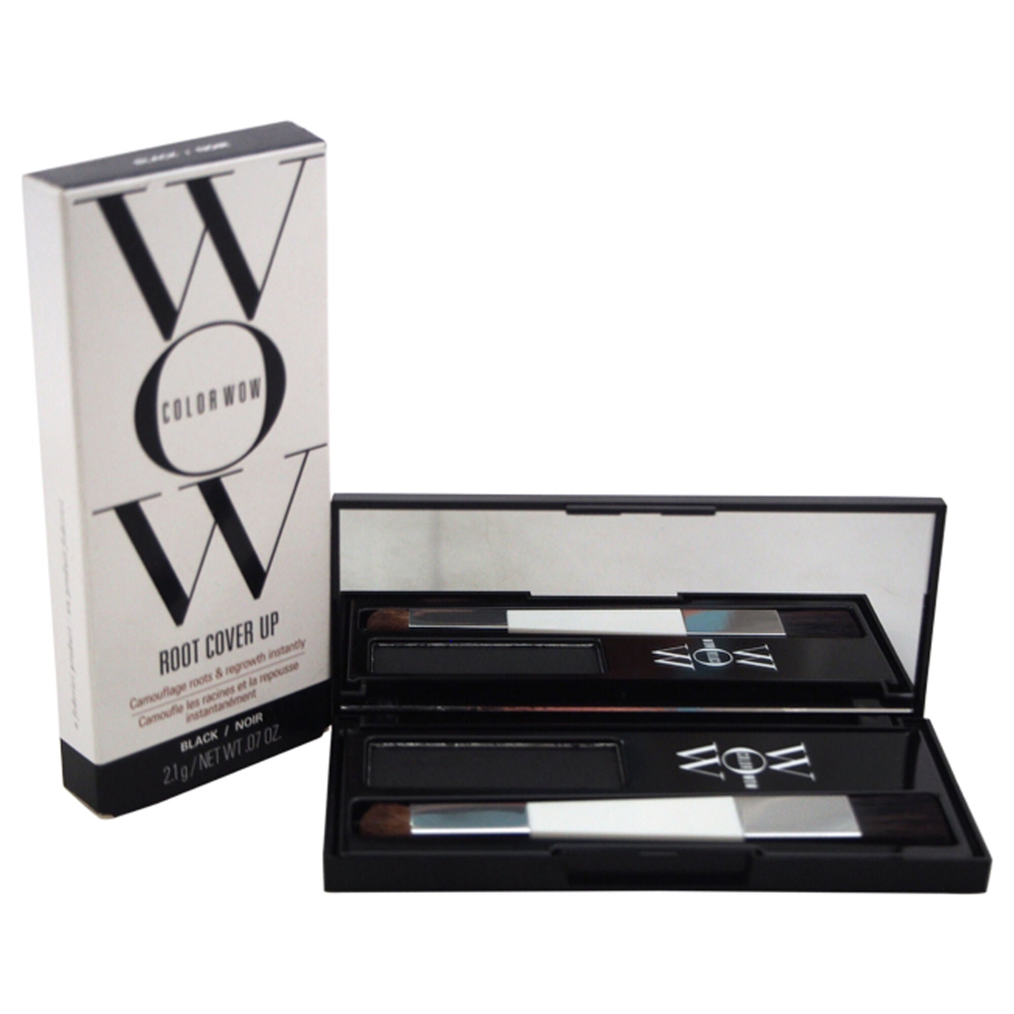 Root Cover Up - Black by Color Wow for Women - 0.07 oz Hair Color, See Description, hi-res image number 0