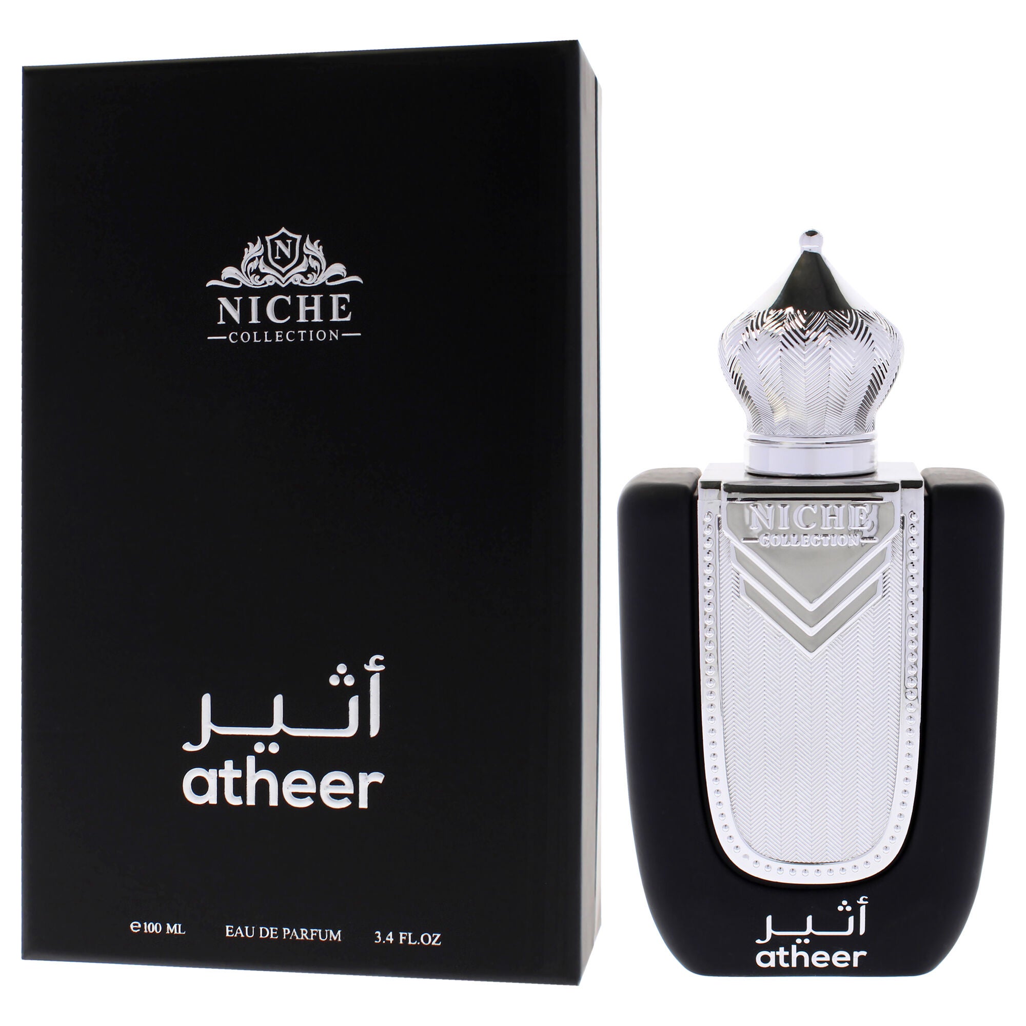 Niche Collection - Atheer by Khalis for Men - 3.4 oz EDP Spray, Clear, alternate image number 3