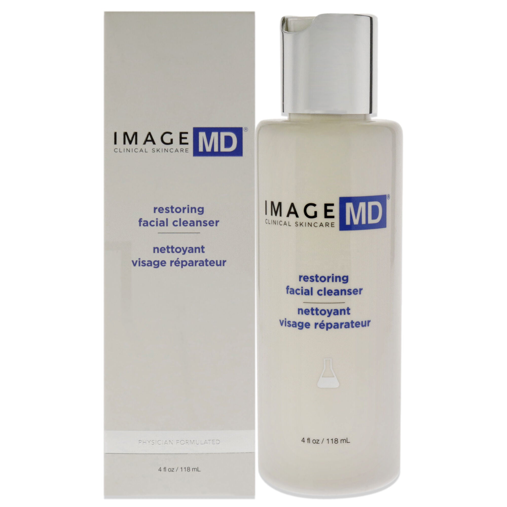 MD Restoring Facial Cleanser by Image for Unisex - 4 oz Cleanser, See Description, hi-res image number 0