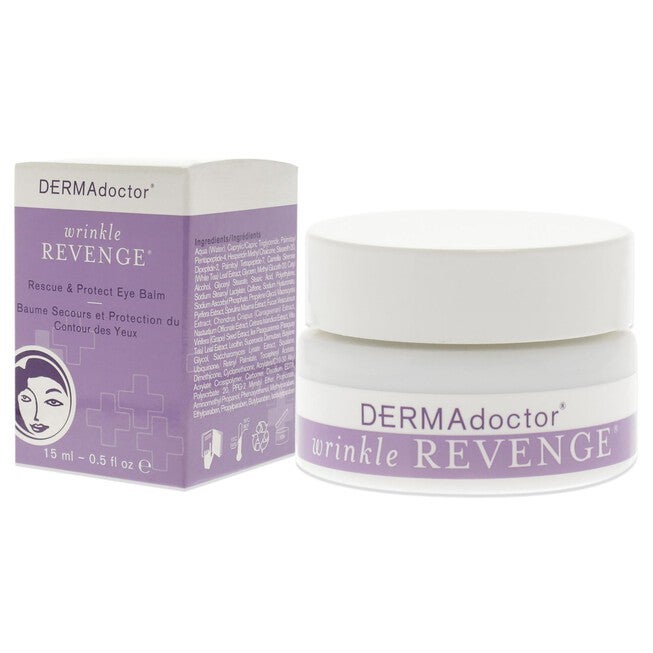 Wrinkle Revenge Rescue Protect Eye Balm by DERMAdoctor for Women - 0.5 oz Balm, , alternate image number null