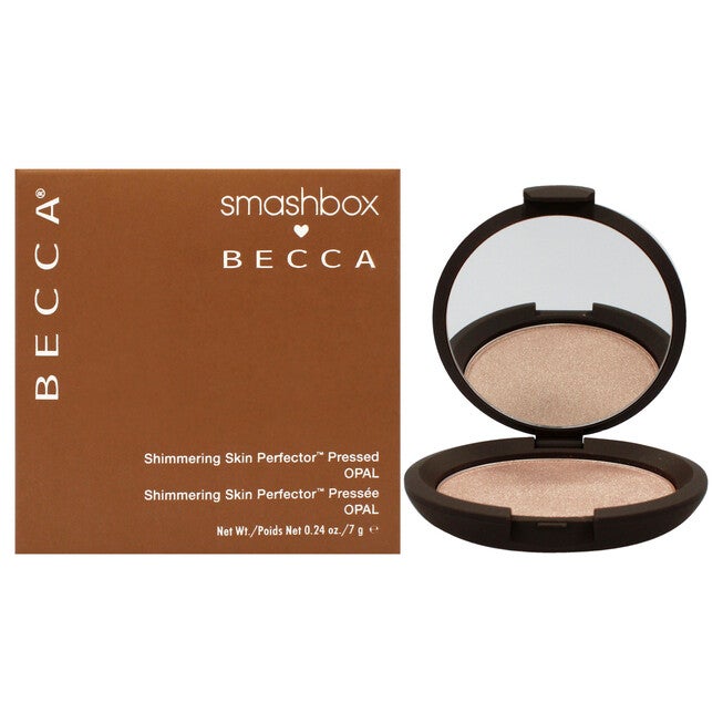 Becca Shimmering Skin Perfector Pressed - Opal by SmashBox for Women - 0.24 oz Highlighter, NA, hi-res image number null