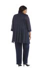 Faux Three-Piece Pant Set with Metallic Details, , alternate image number null
