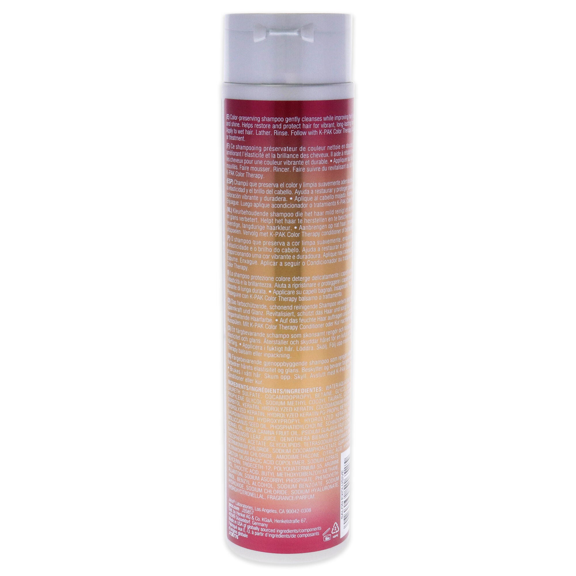 K-Pak Color Therapy Shampoo by Joico for Unisex - 10.1 oz Shampoo, See Description, alternate image number 1