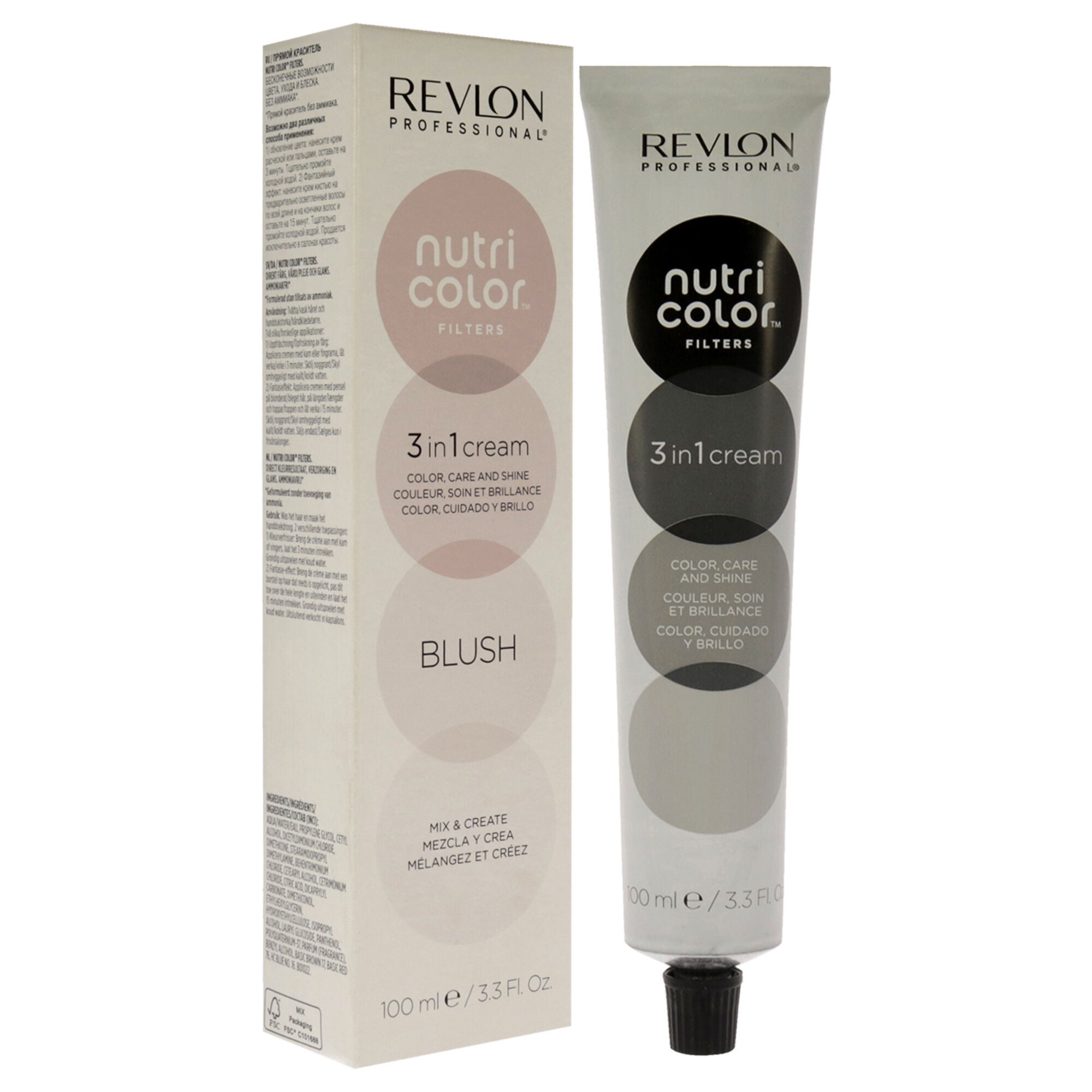 Nutri Color Cream - Blush by Revlon for Unisex - 3.3 oz Hair Color, See Description, alternate image number 1