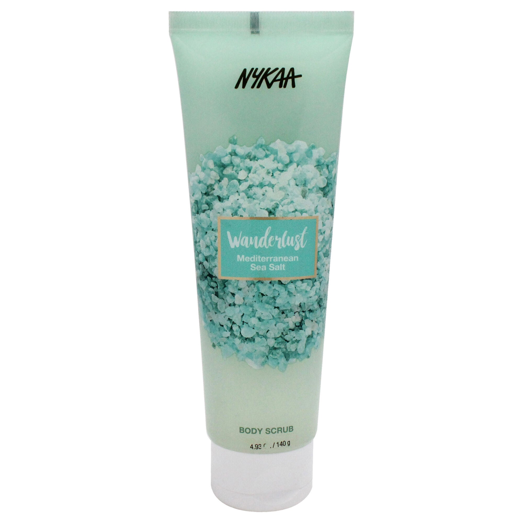 Wanderlust Body Scrub - Mediterranean Sea Salt by Nykaa Naturals for Women - 4.93 oz Scrub, See Description, hi-res image number 0