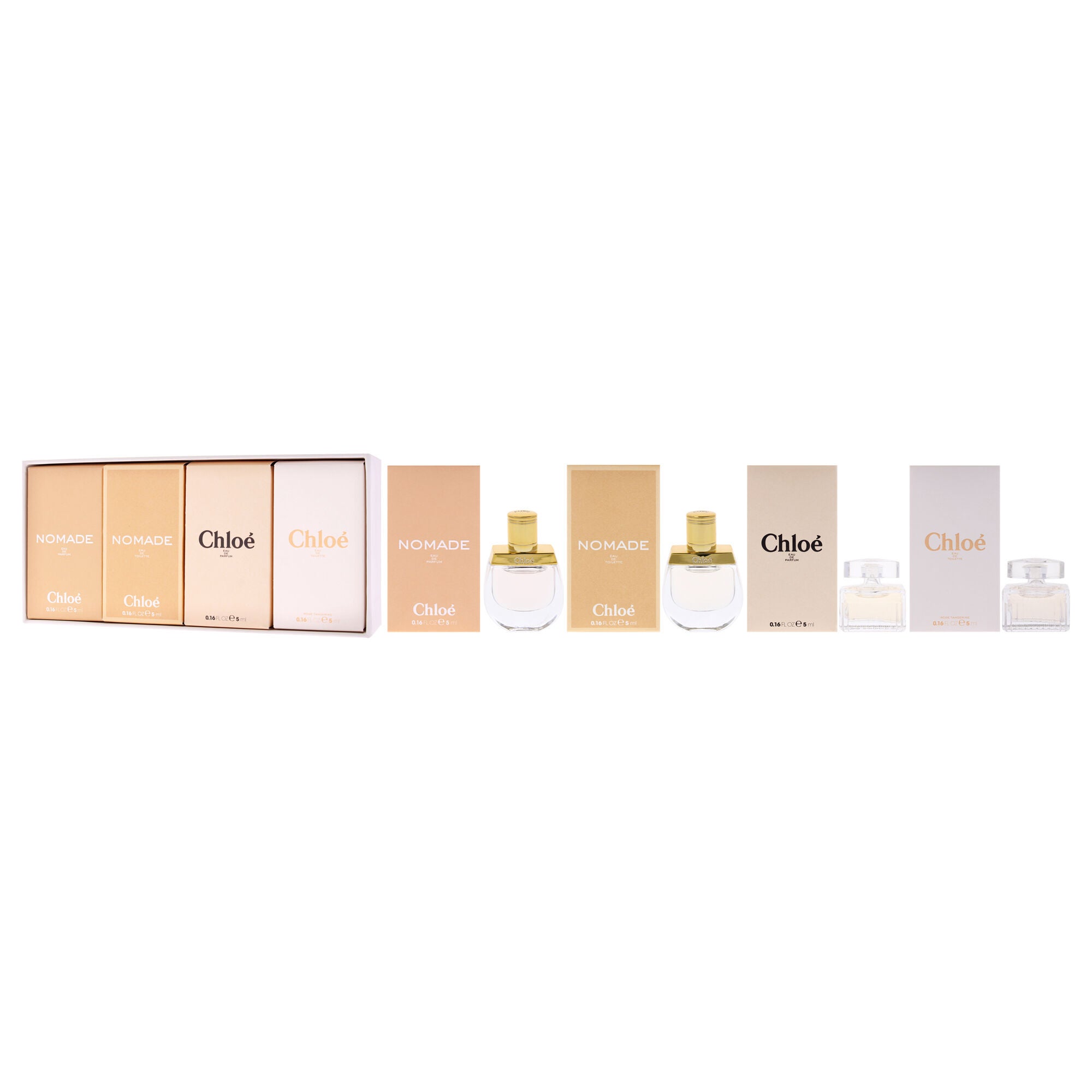 Chloe by Chloe for Women - 4 Pc Mini Gift Set 0.16oz Nomade EDP Spray, 0.16oz Chloe EDT Spray, 0.16oz Chloe EDP Spray, 0.16oz Nomade EDP Spray, See Description, alternate image number 3