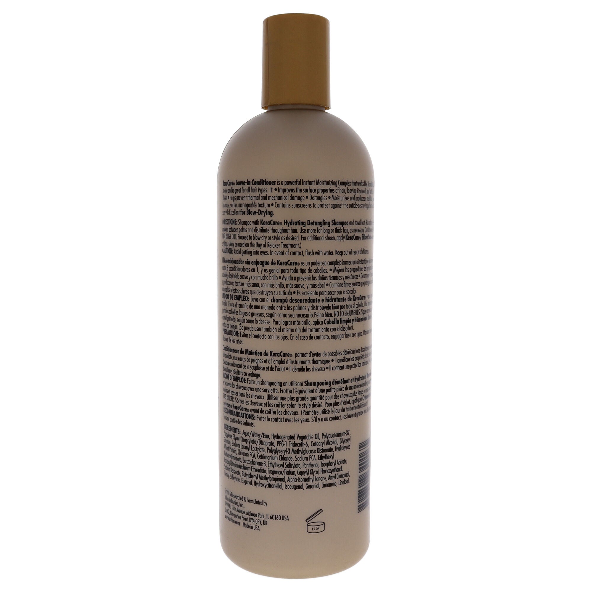 KeraCare Leave-In Conditioner by Avlon for Unisex - 16 oz Conditioner, , alternate image number 4