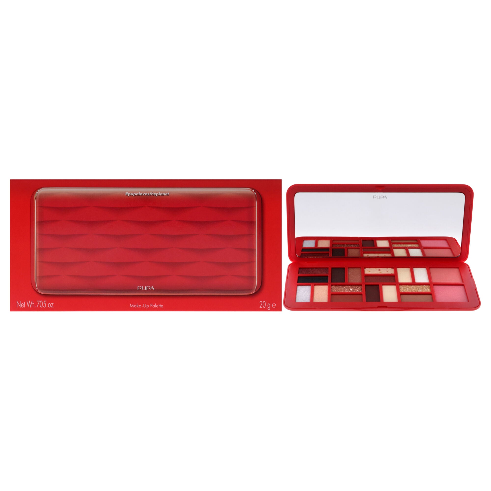 Make-Up Palette - 002 Icon by Pupa Milano for Women - 0.705 oz Makeup, See Description, hi-res image number 0