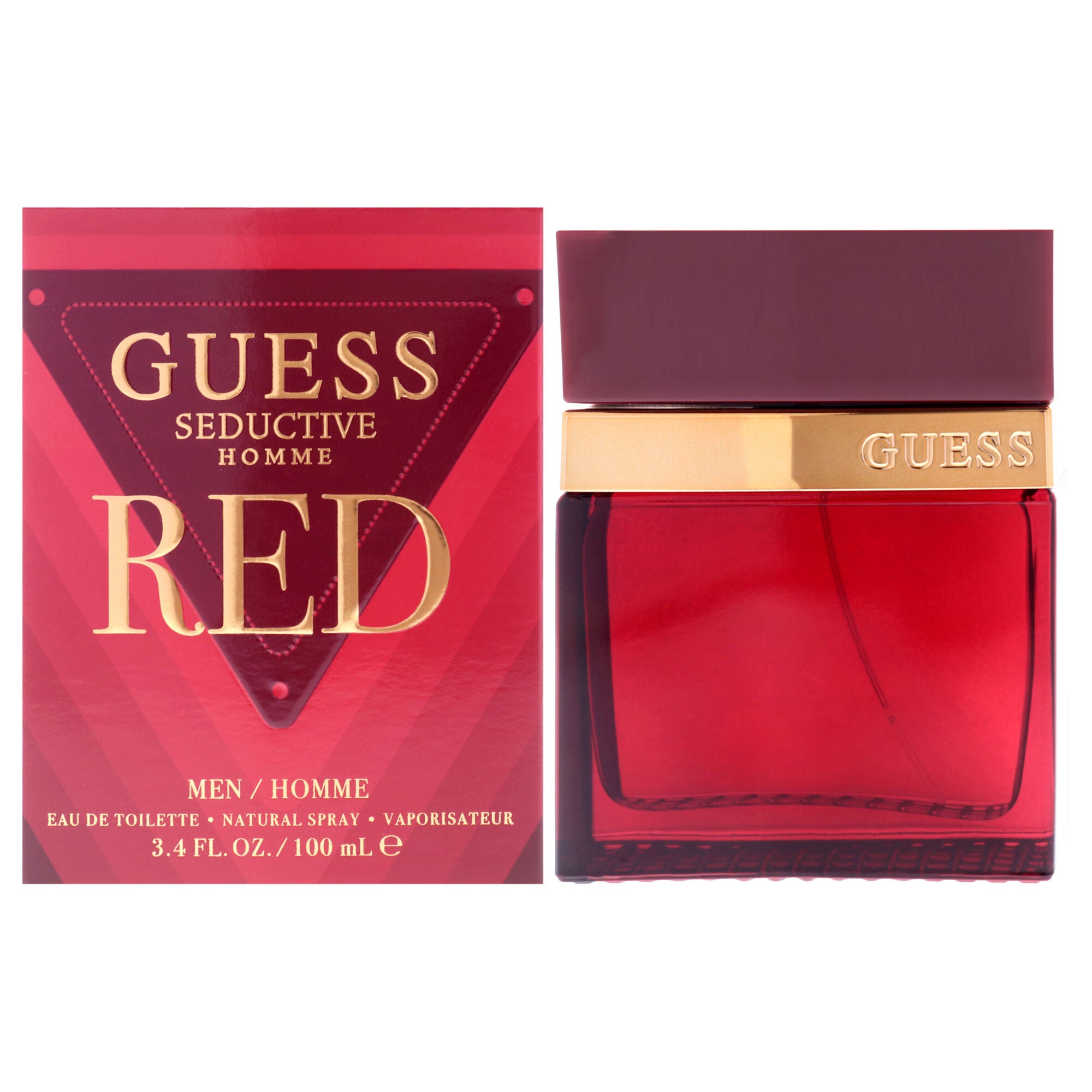 Guess Seductive Red by Guess for Men - 3.4 oz EDT Spray, See Description, hi-res image number 0