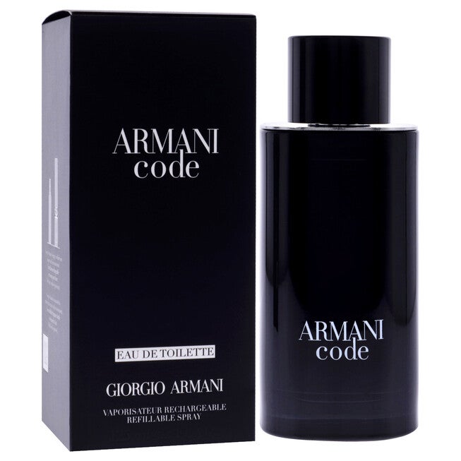 Armani Code by Giorgio Armani for Men - 4.2 oz EDT Spray (Refillable), NA, alternate image number null