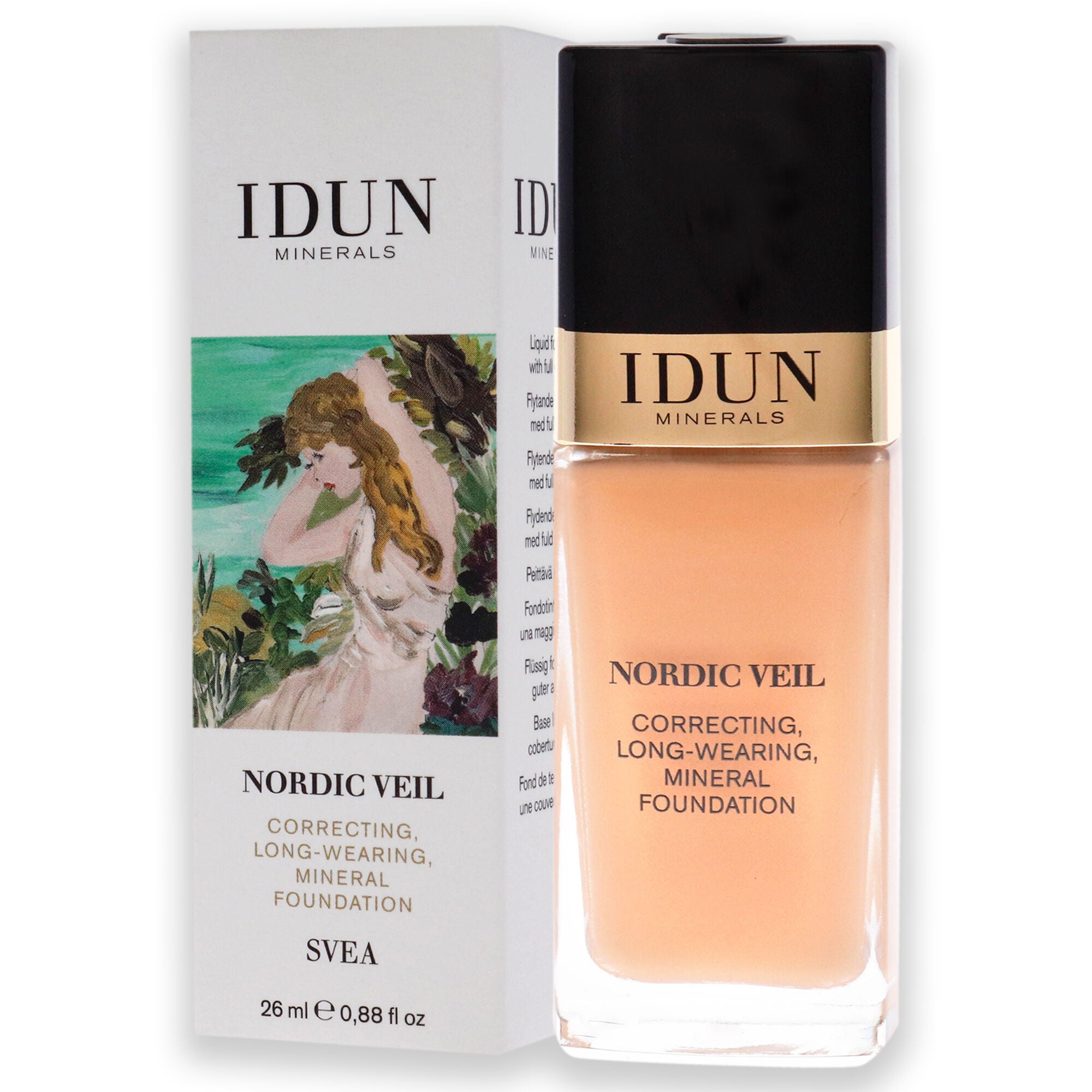 Nordic Veil Foundation - 309 Svea by Idun Minerals for Women - 0.88 oz Foundation, See Description, alternate image number 2